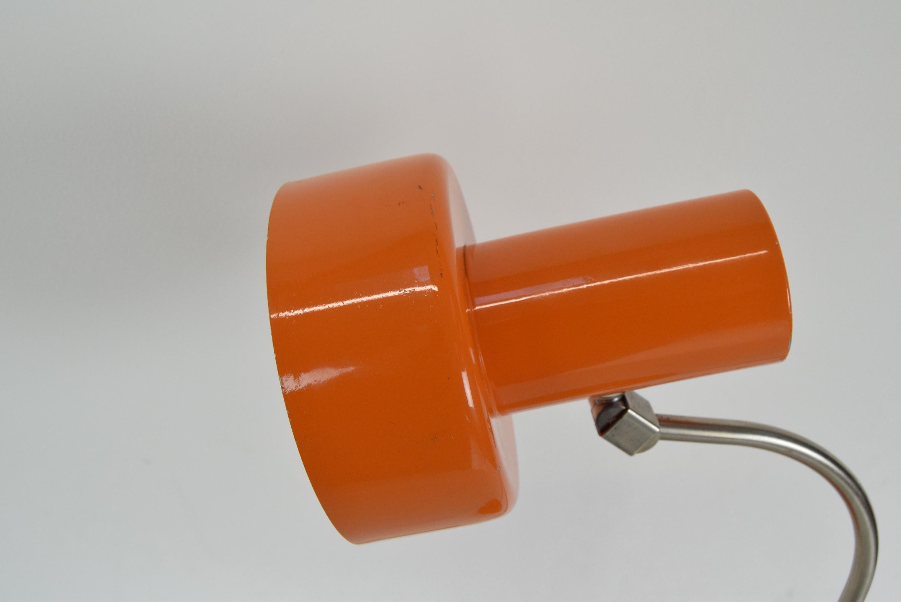 Verstellbare Mid-Century-Tischlampe, 1970er-Jahre im Angebot 4