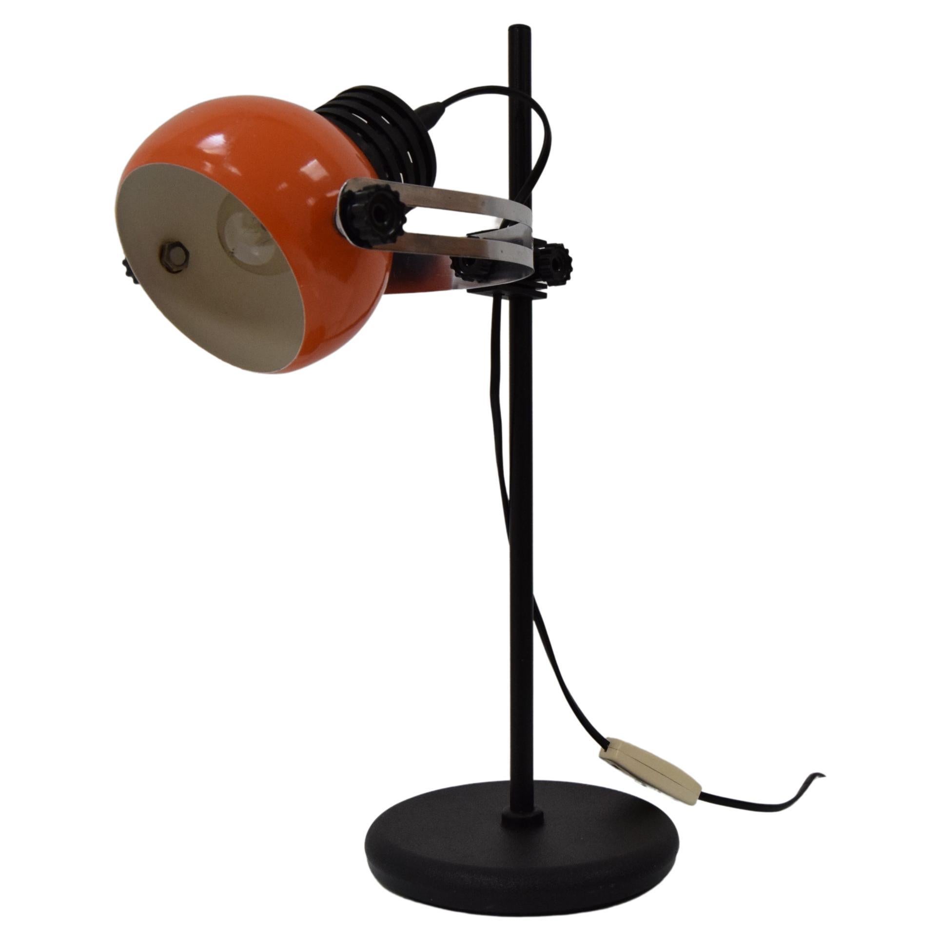 Mid-Century Adjustable Table Lamp, 1970's For Sale