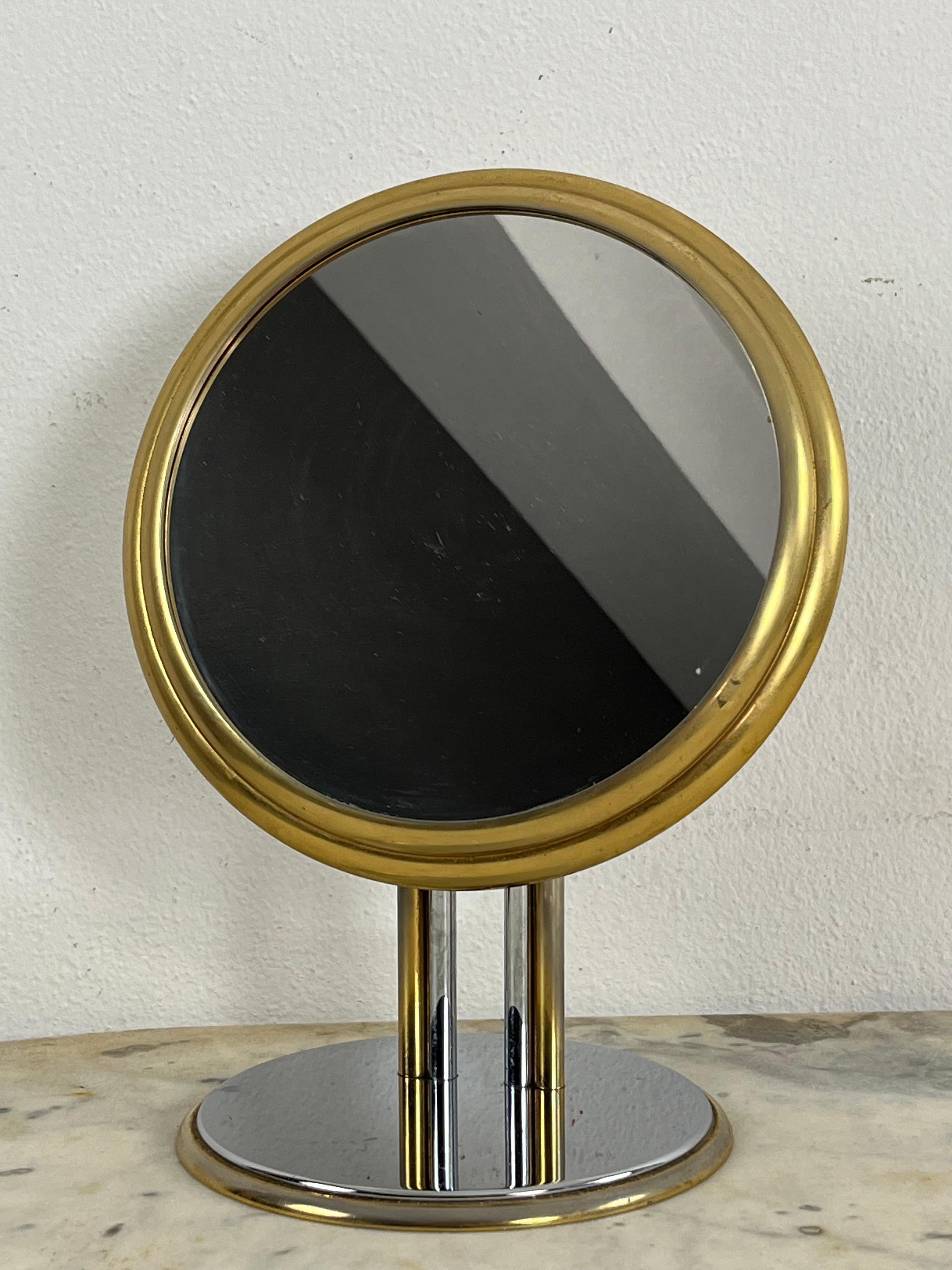 Mid-Century Adjustable Table Mirror, 1970s For Sale 1