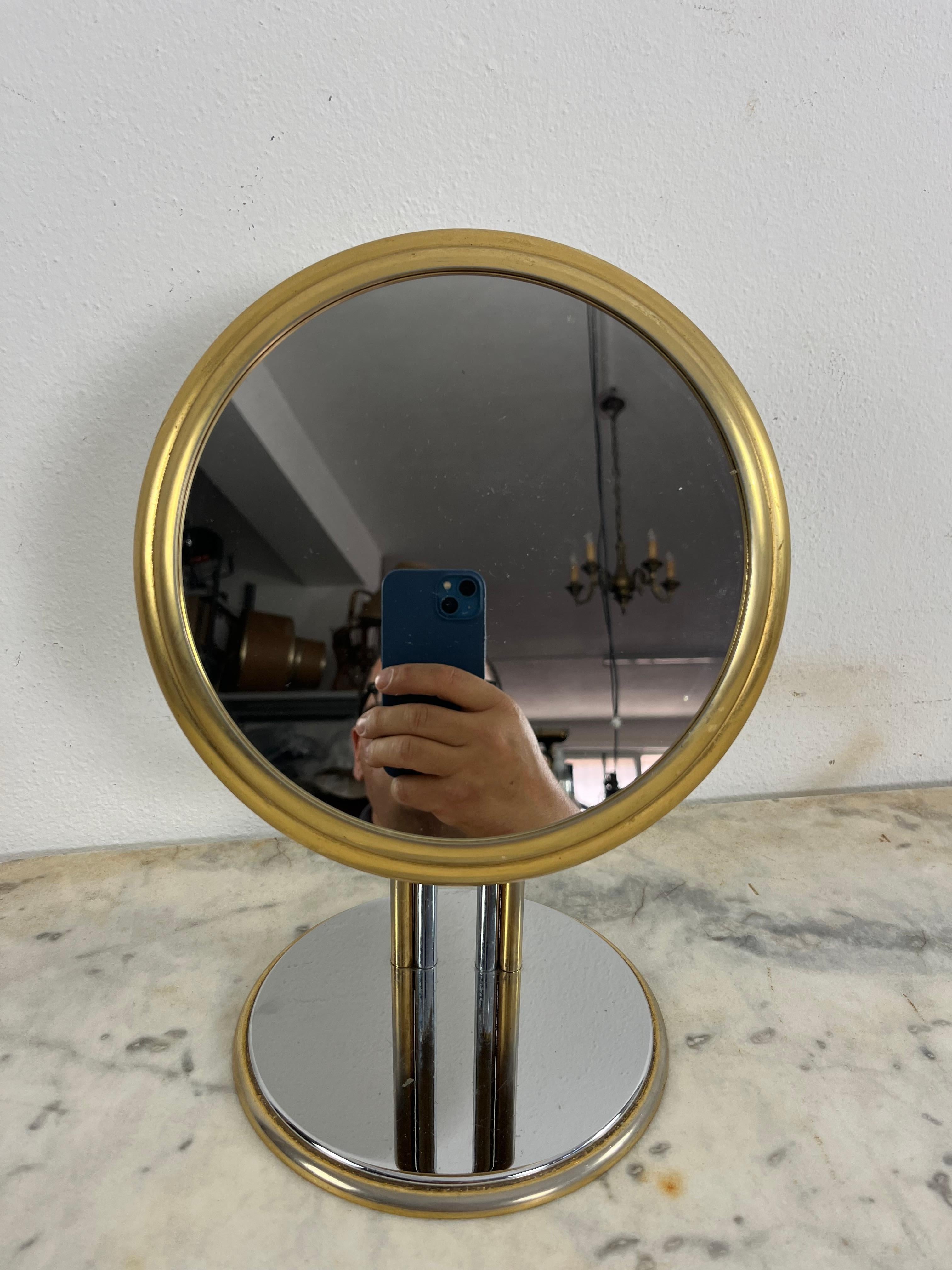 Mid-Century Adjustable Table Mirror, 1970s For Sale 3
