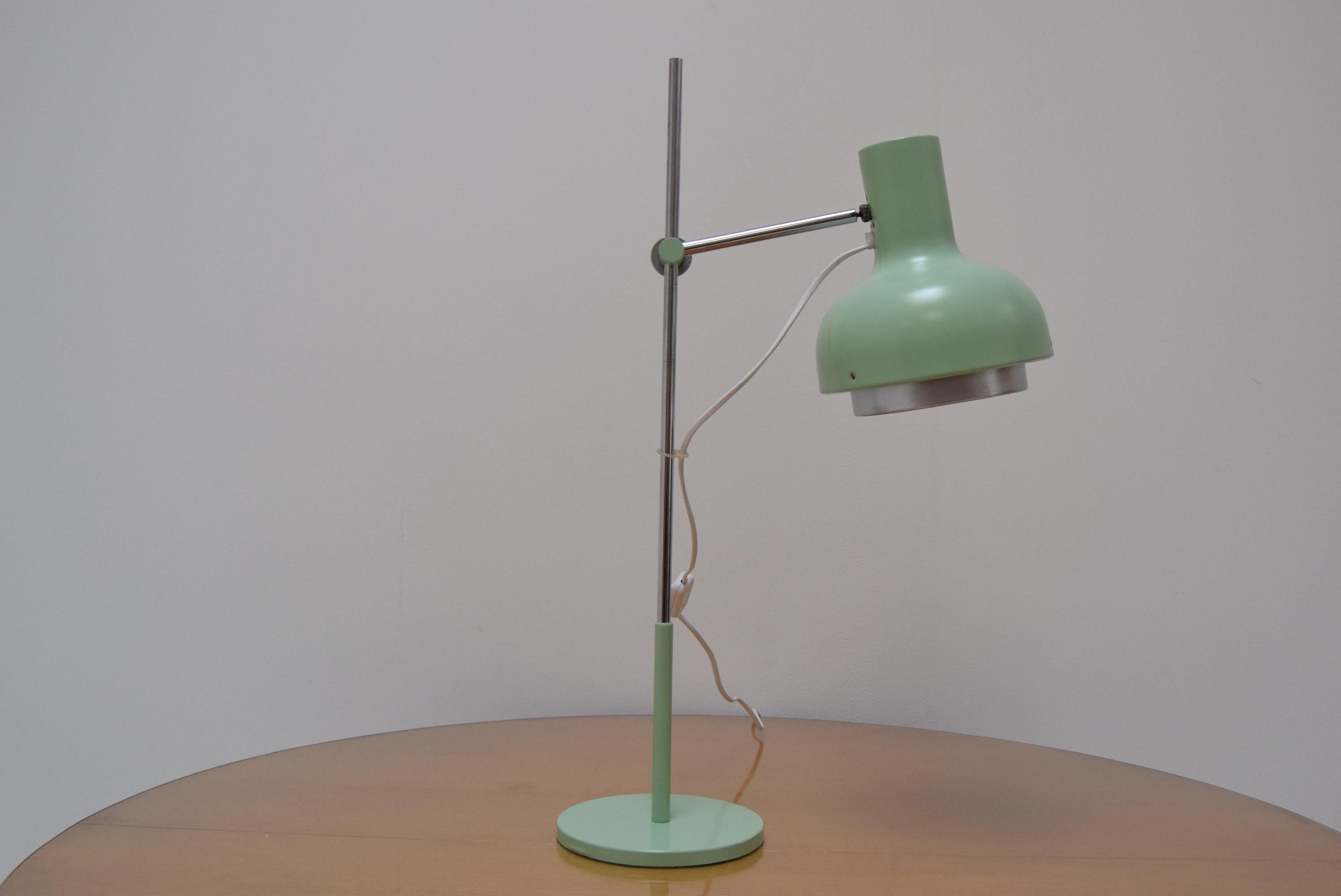 Midcentury Adjustable Table or Floor Lamp Napako, Designed by Josef Hurka, 1960 In Good Condition For Sale In Praha, CZ