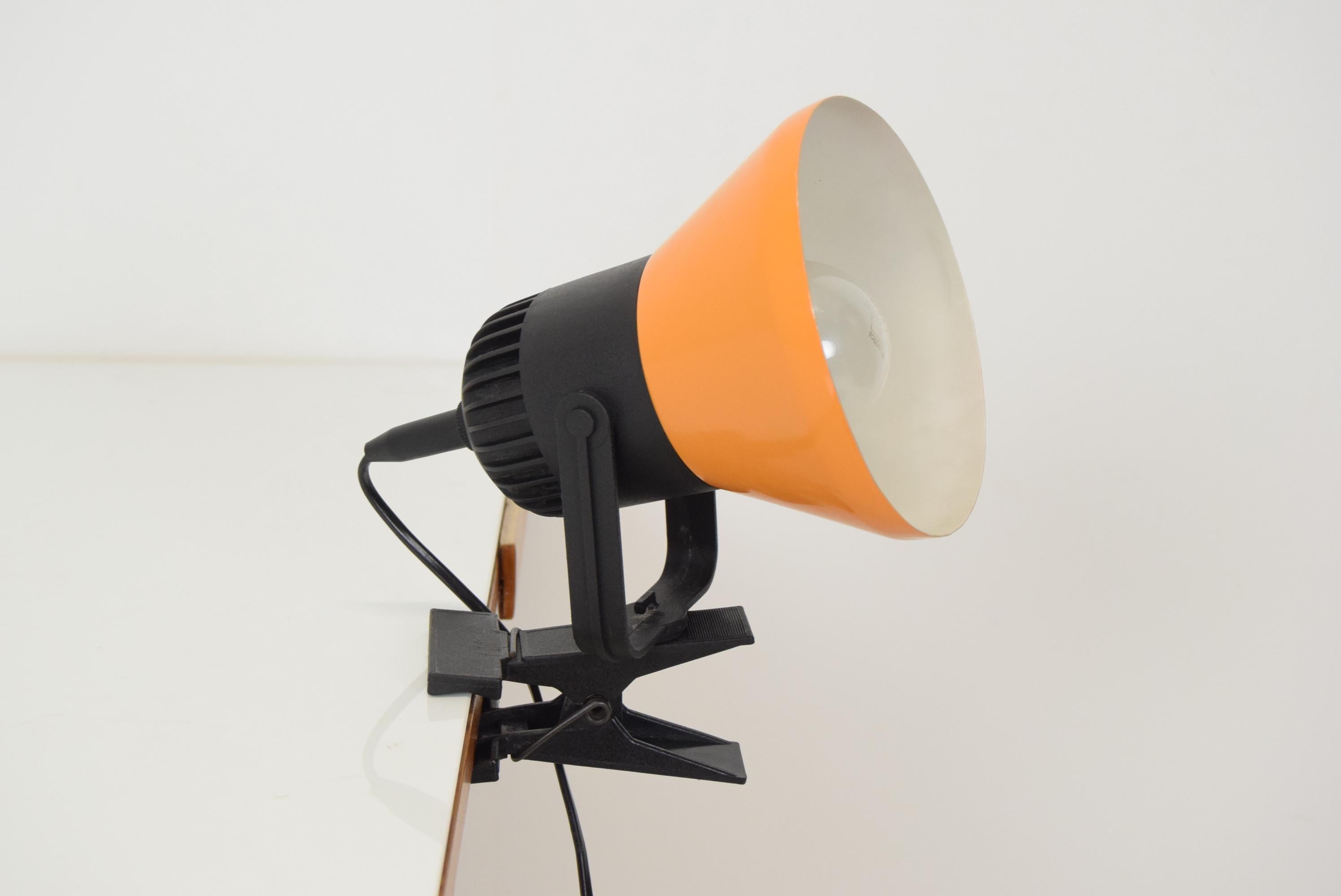 Mid-Century Modern Lampe de table ou applique réglable mi-siècle moderne/Polam, années 1970 en vente