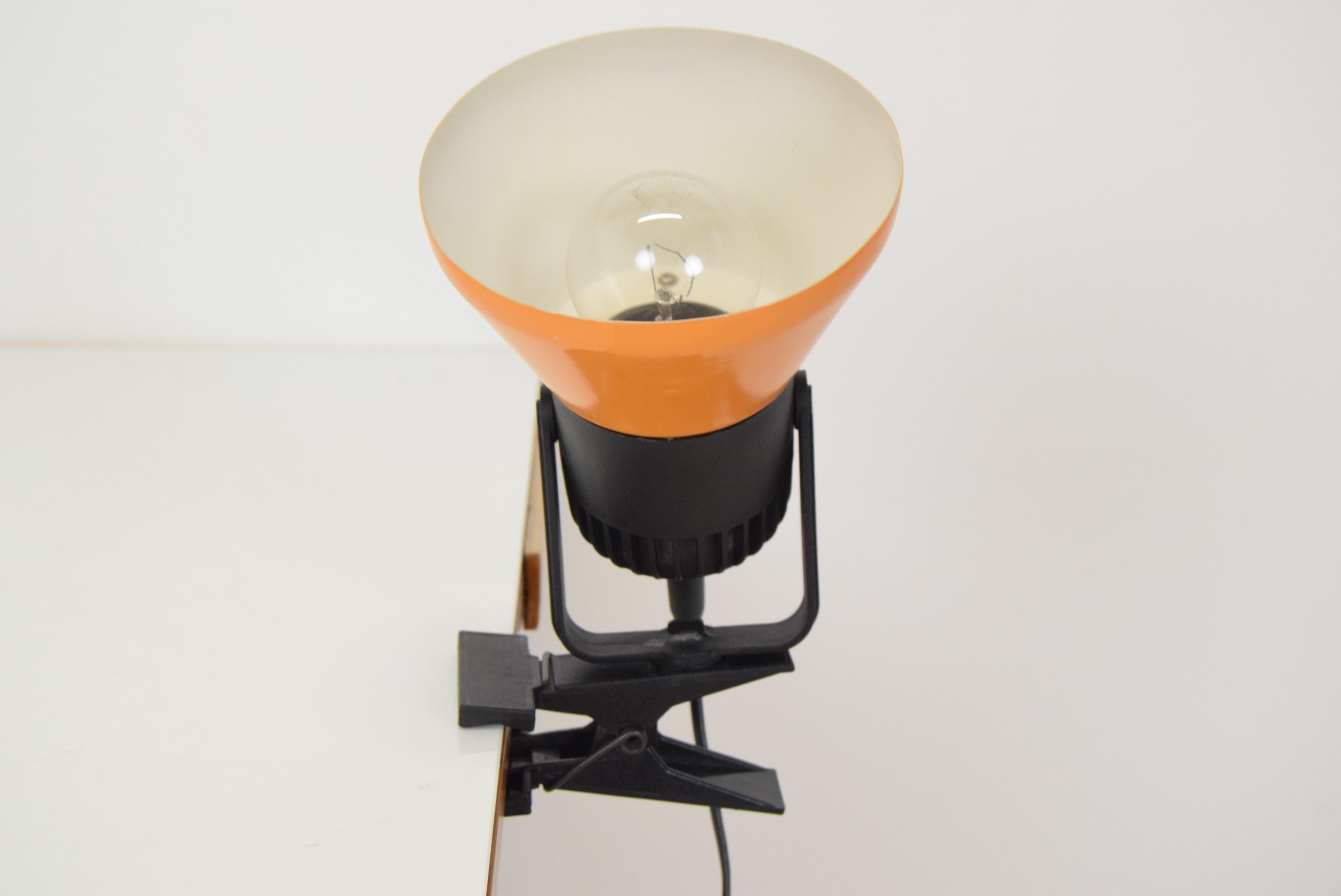 Polish Mid-Century Adjustable Table or Wall Lamp/Polam, 1970's For Sale