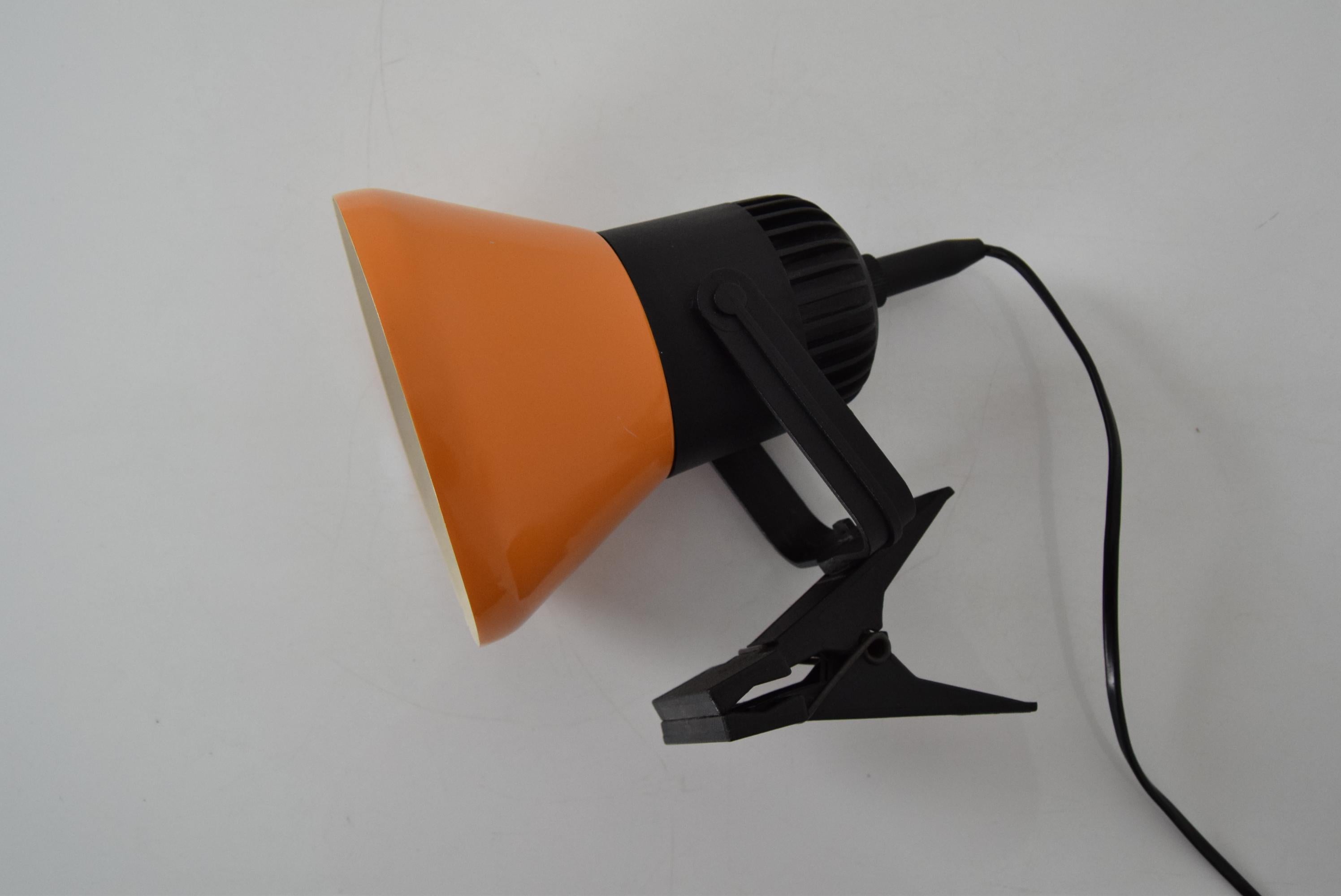 Lampe de table ou applique réglable mi-siècle moderne/Polam, années 1970 en vente 2