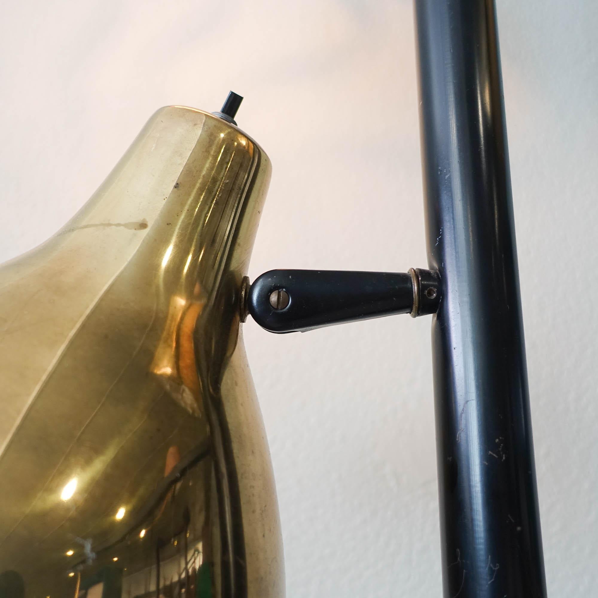 Midcentury Adjustable Tension Floor Pole Lamp by Gerald Thurston for Lightolier 5