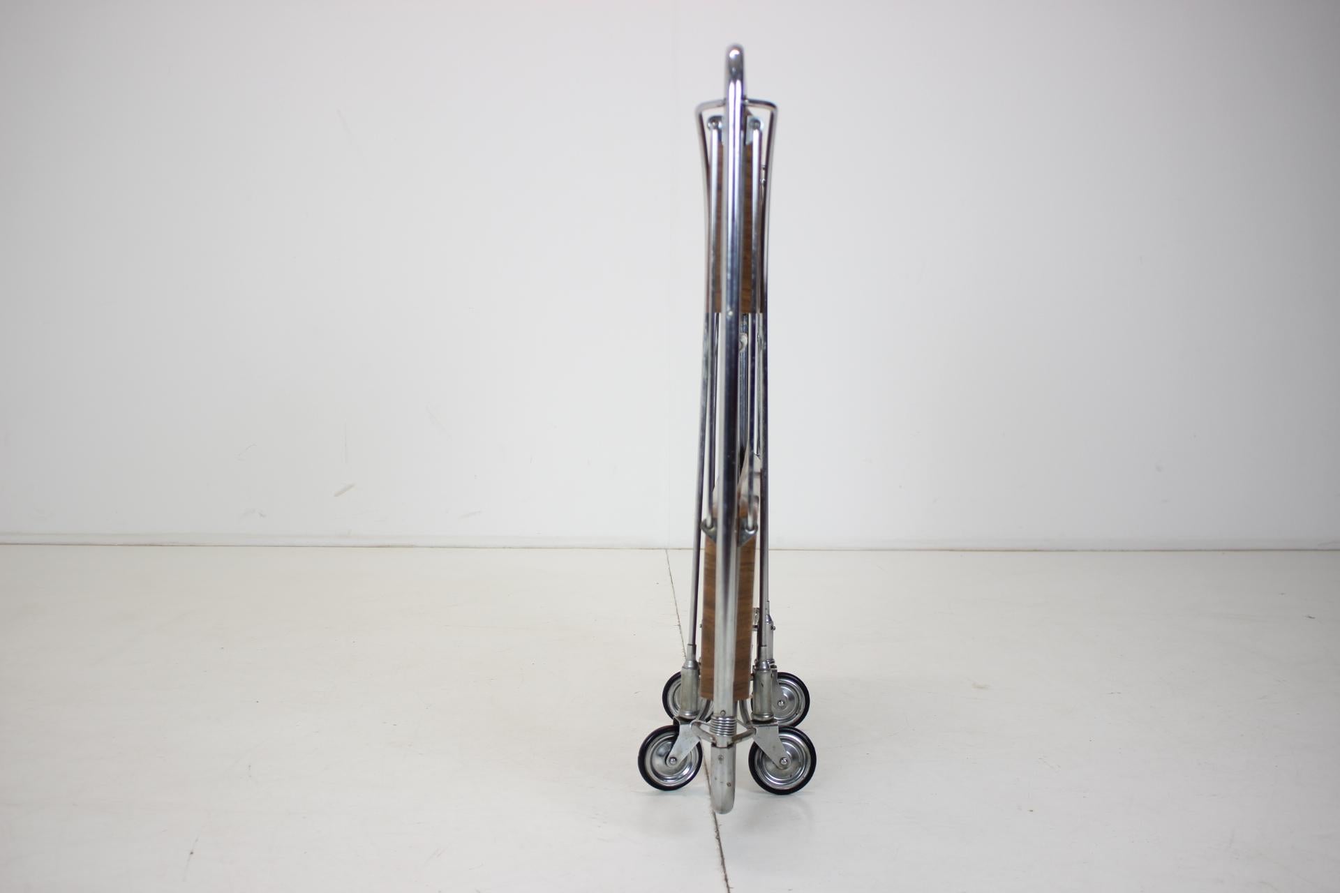 Mid-Century Adjustable Trolley Bar, 1980's For Sale 5
