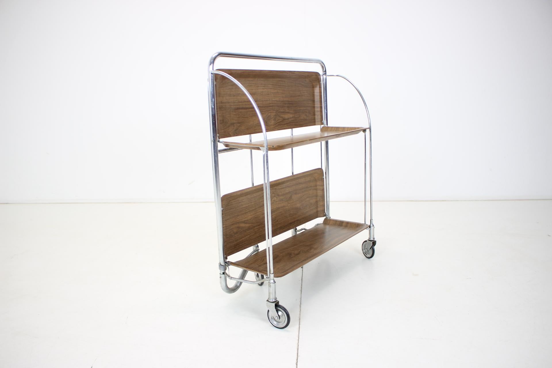 Mid-Century Adjustable Trolley Bar, 1980's For Sale 9