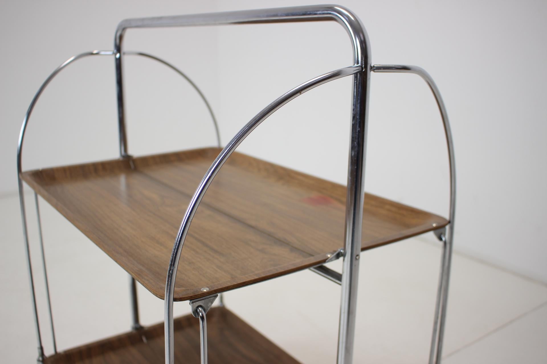 Mid-Century Adjustable Trolley Bar, 1980's In Good Condition For Sale In Praha, CZ