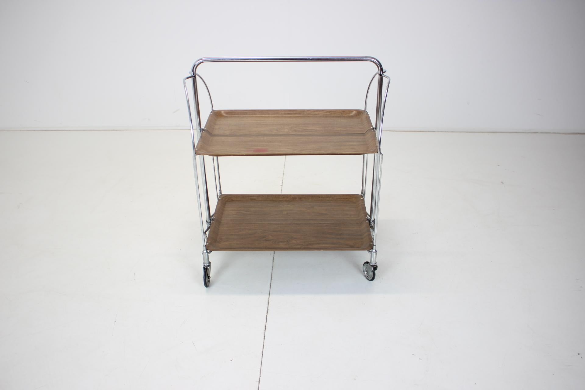 Mid-Century Adjustable Trolley Bar, 1980's For Sale 1