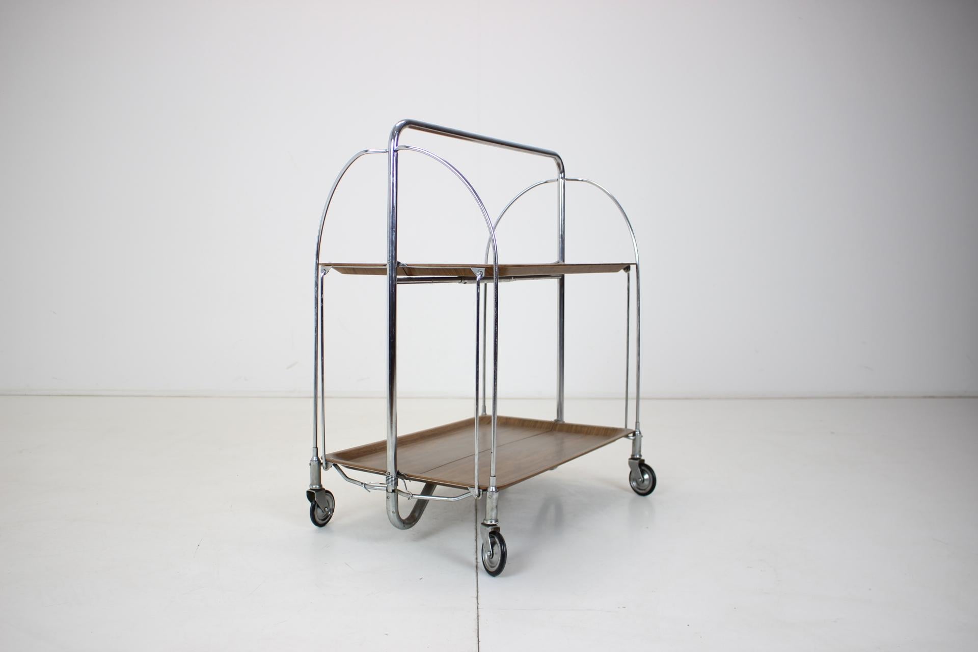 Mid-Century Adjustable Trolley Bar, 1980's For Sale 2