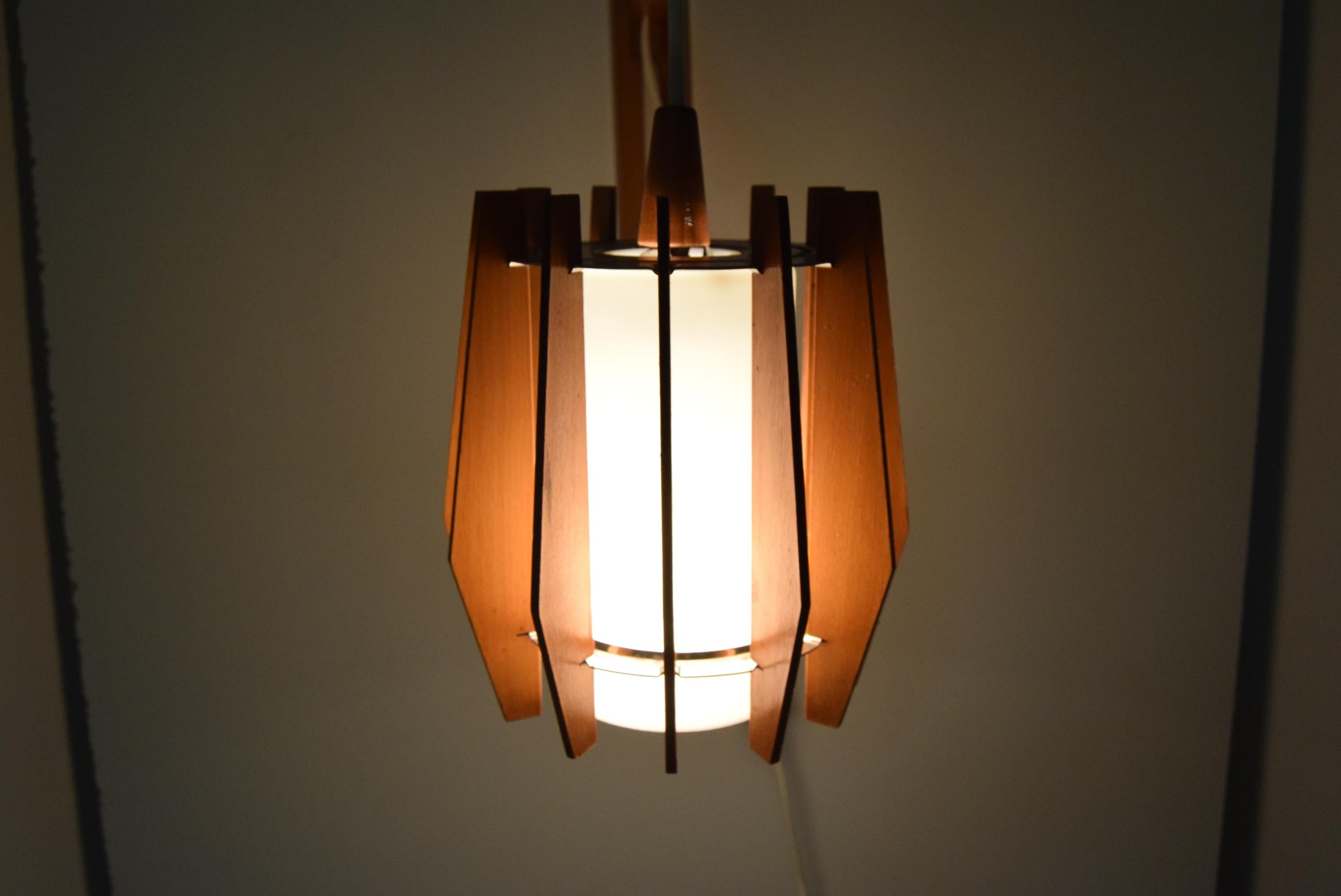 Mid-Century Adjustable Wall Lamp by Drevo Humpolec, 1960's 5