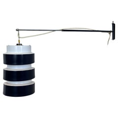 Mid-Century adjustable Wall Lamp Designed by Josef Hurka for Napako, 1970s