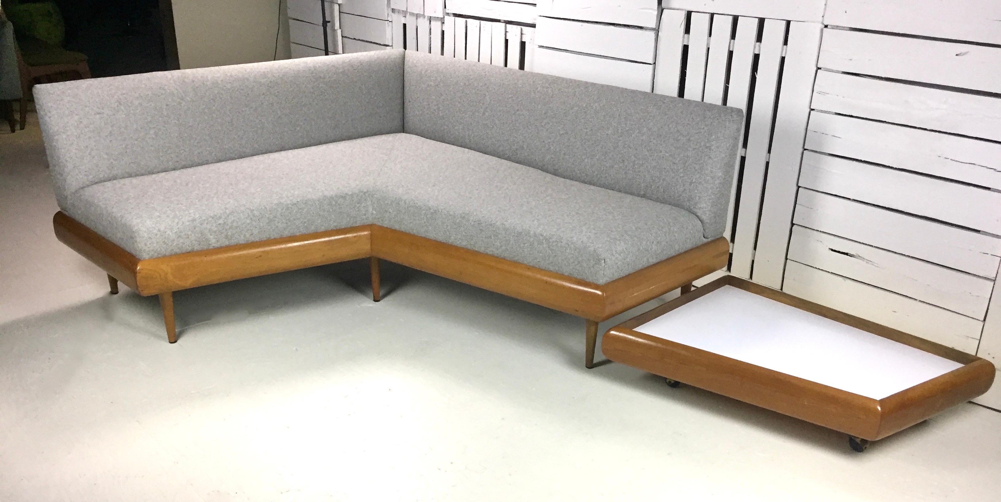 Mid-Century Modern Midcentury Adrian Pearsall Boomerang 1700 Sofa with Table 1705 Craft Associates