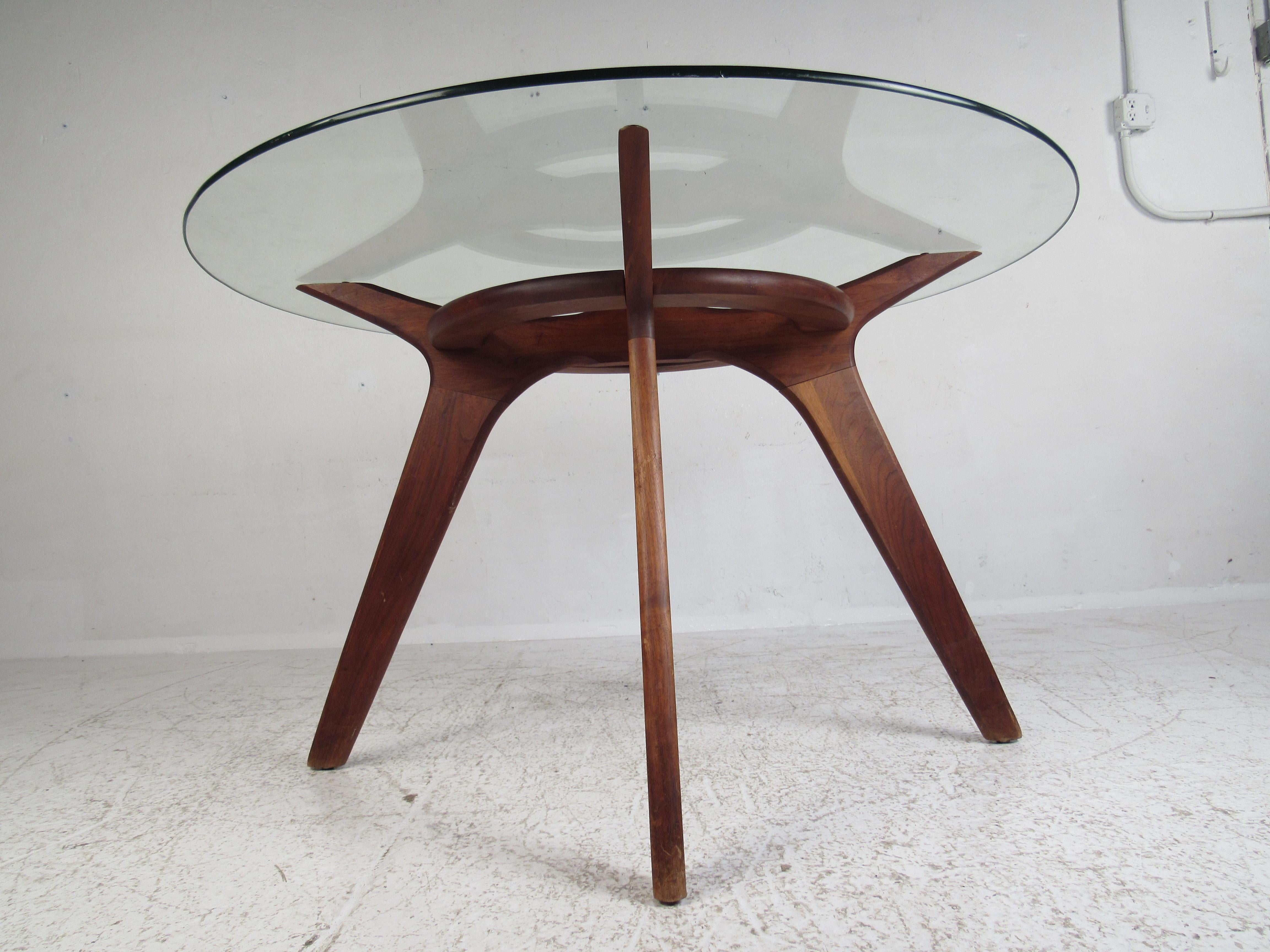 Mid-Century Modern Midcentury Adrian Pearsall Compass Dining Table