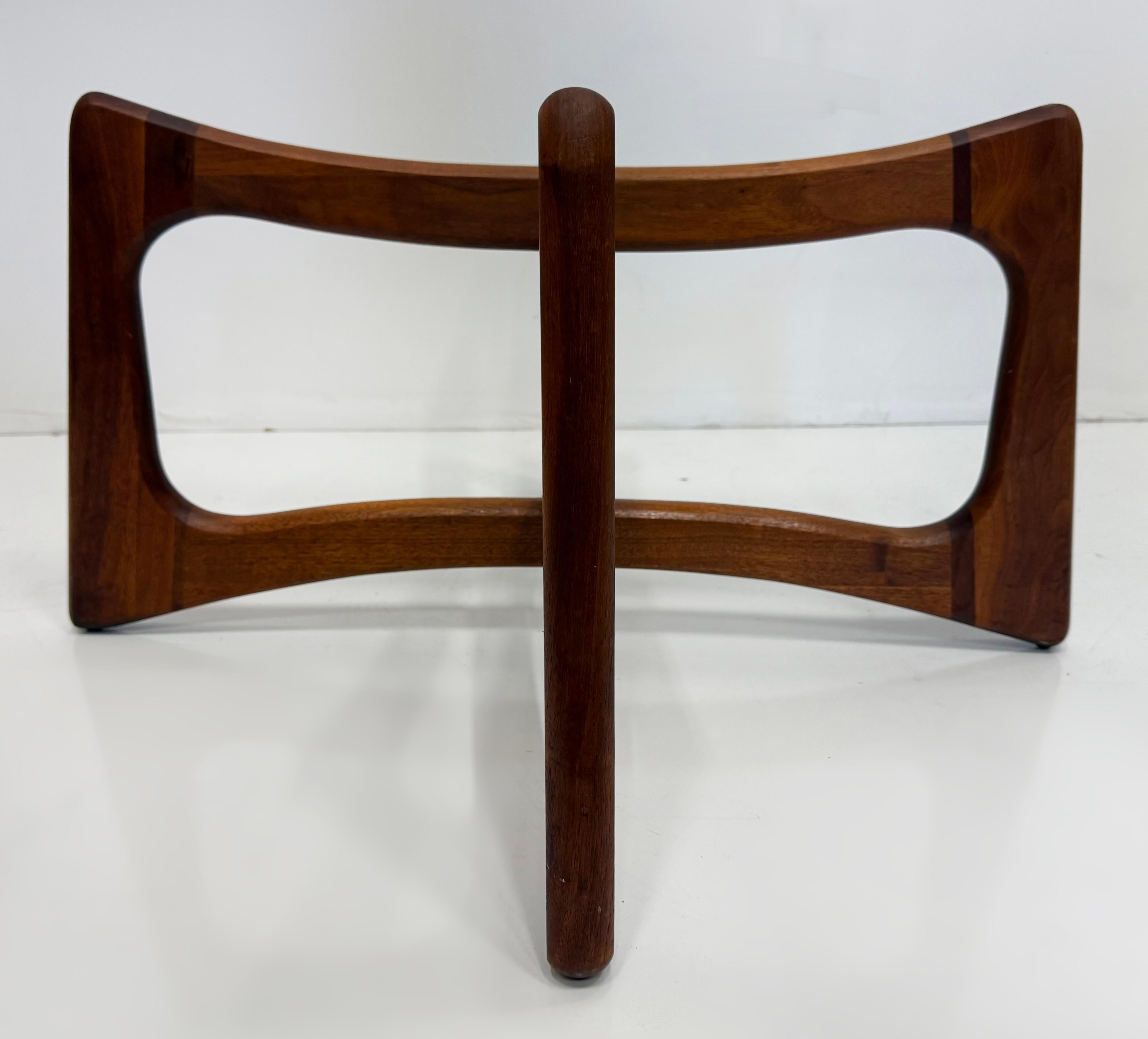 20th Century Mid-century Adrian Pearsall Crafts Associates Coffee Table In Walnut For Sale