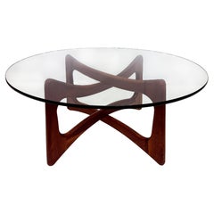 Mid-century Adrian Pearsall Crafts Associates Coffee Table In Walnut