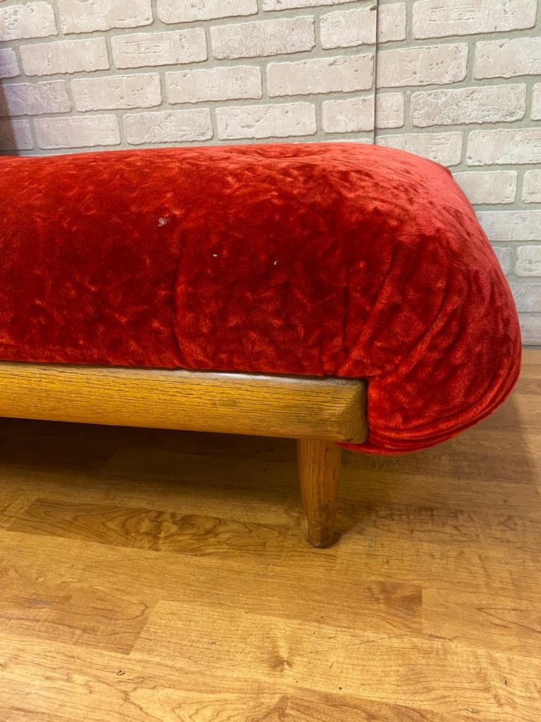 Mid Century Modern Adrian Pearsall Crushed Red Velvet Sectional Sofa Set - 2 Piece Set

This amazing and original Adrian Pearsall Crushed Red Velvet Sectional Sofa Set is ready to be in your home! No matter what kind of home you have this amazing,