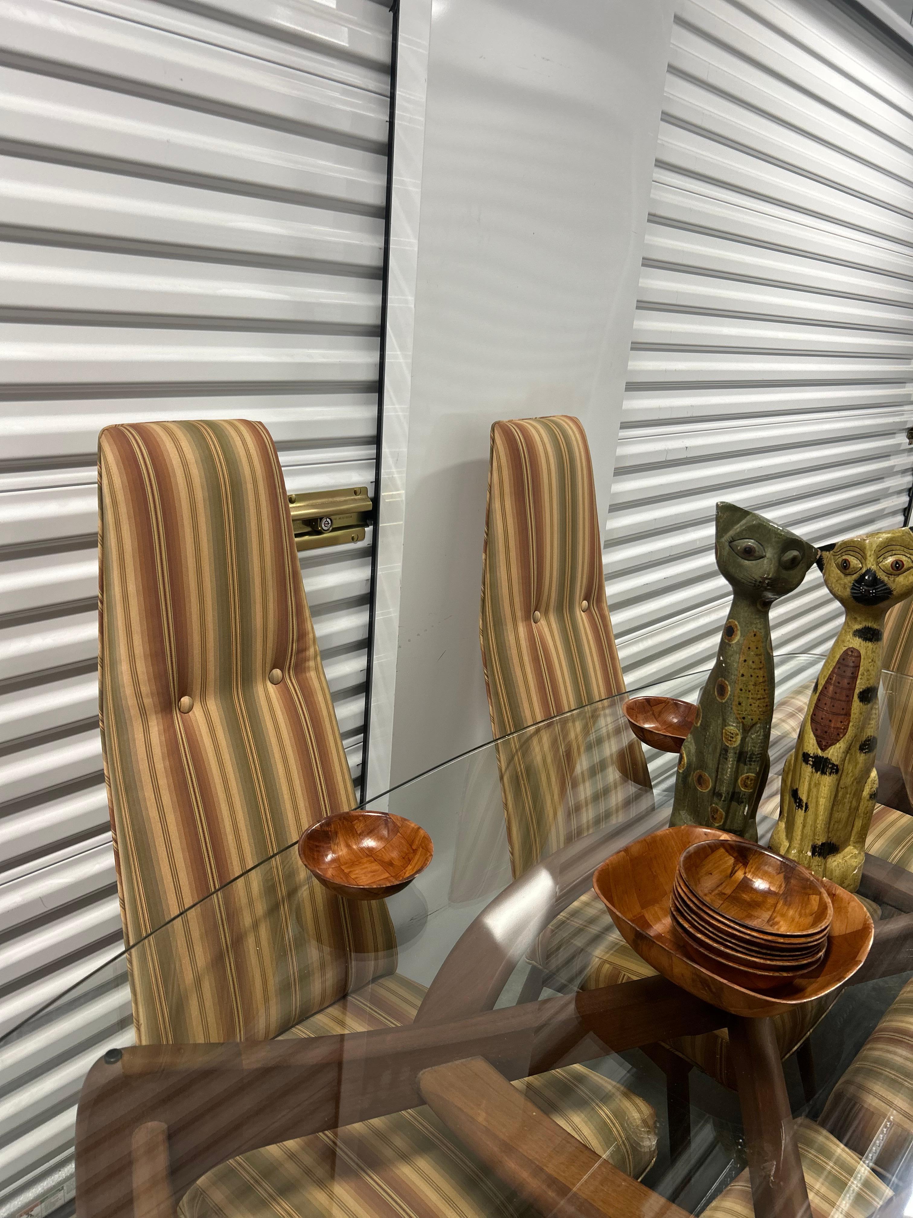 Mid Century Adrian Pearsall Dining Set For Sale 4