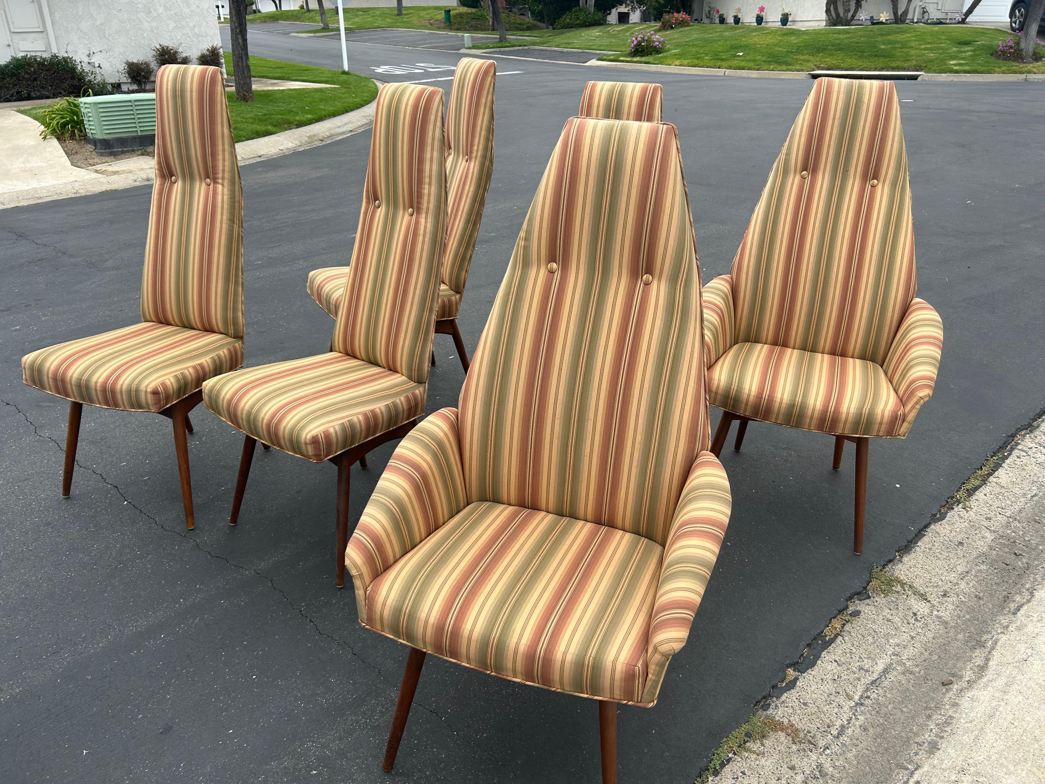 Mid-Century Modern Mid Century Adrian Pearsall Dining Set For Sale