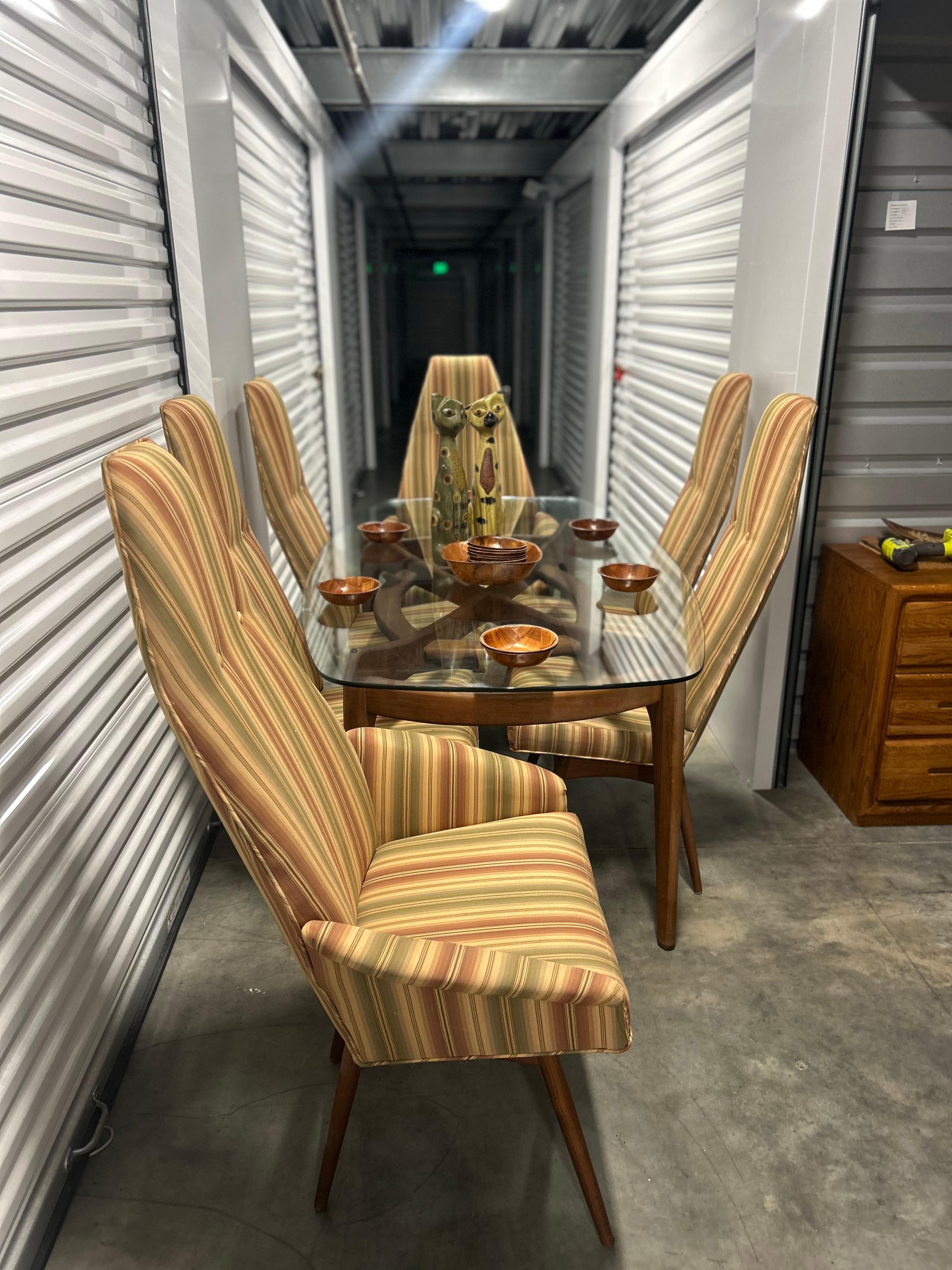Mid Century Adrian Pearsall Dining Set For Sale 1