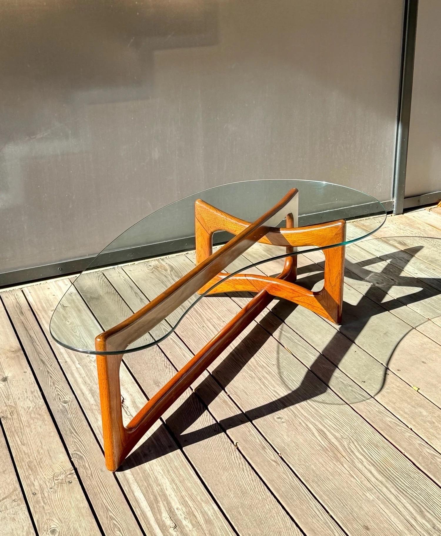 Milieu du XXe siècle Table basse 'Dog Bone' du milieu du siècle Adrian Pearsall en vente