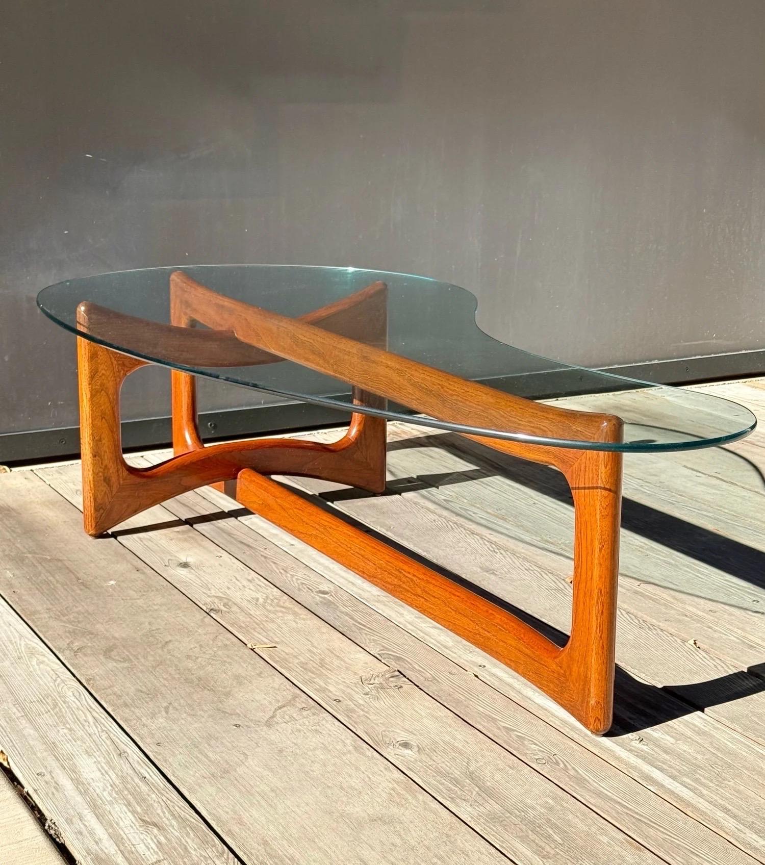 Table basse 'Dog Bone' du milieu du siècle Adrian Pearsall en vente 1