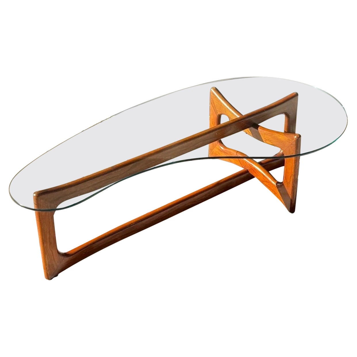 Table basse 'Dog Bone' du milieu du siècle Adrian Pearsall en vente