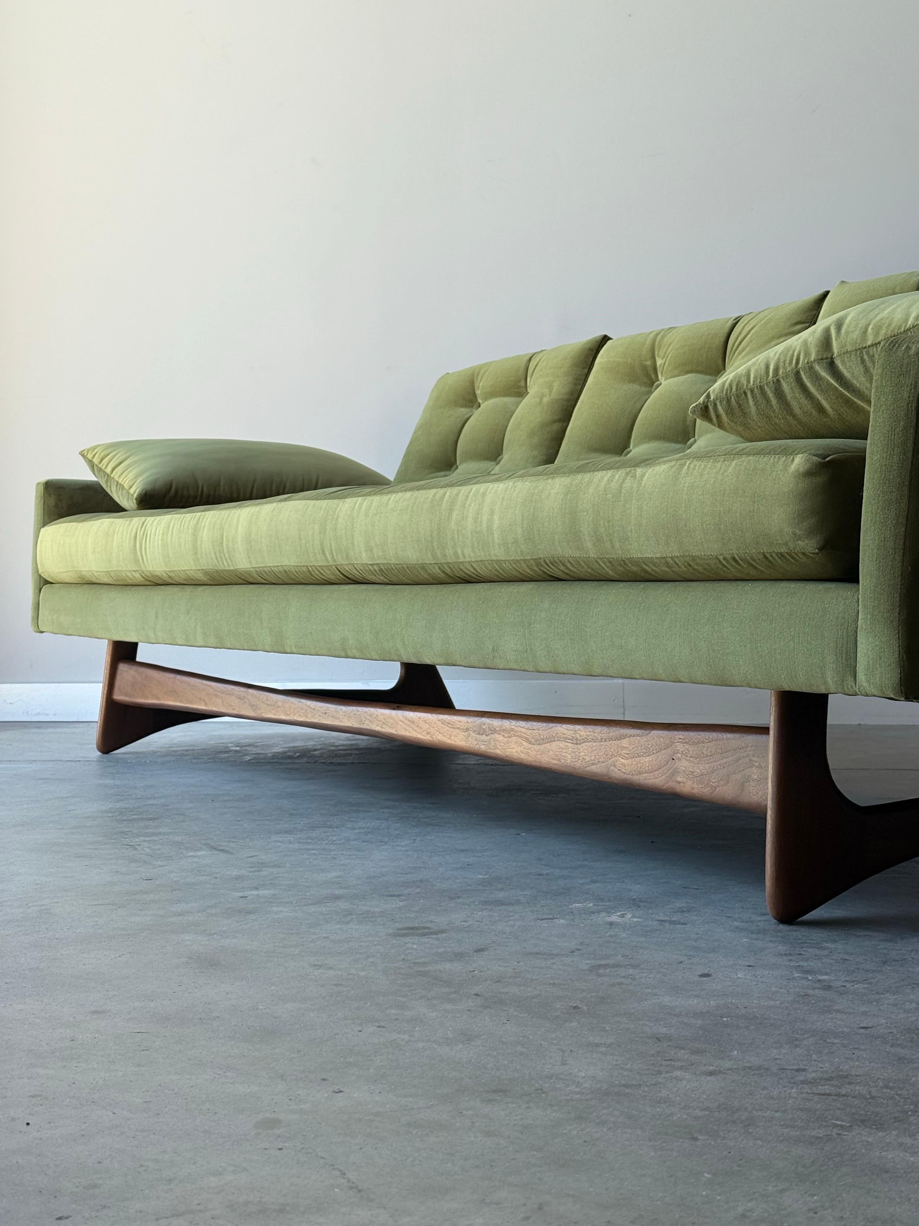 Mid-Century Adrian Pearsall for Craft Associates Model 2408-S Sofa For Sale 3