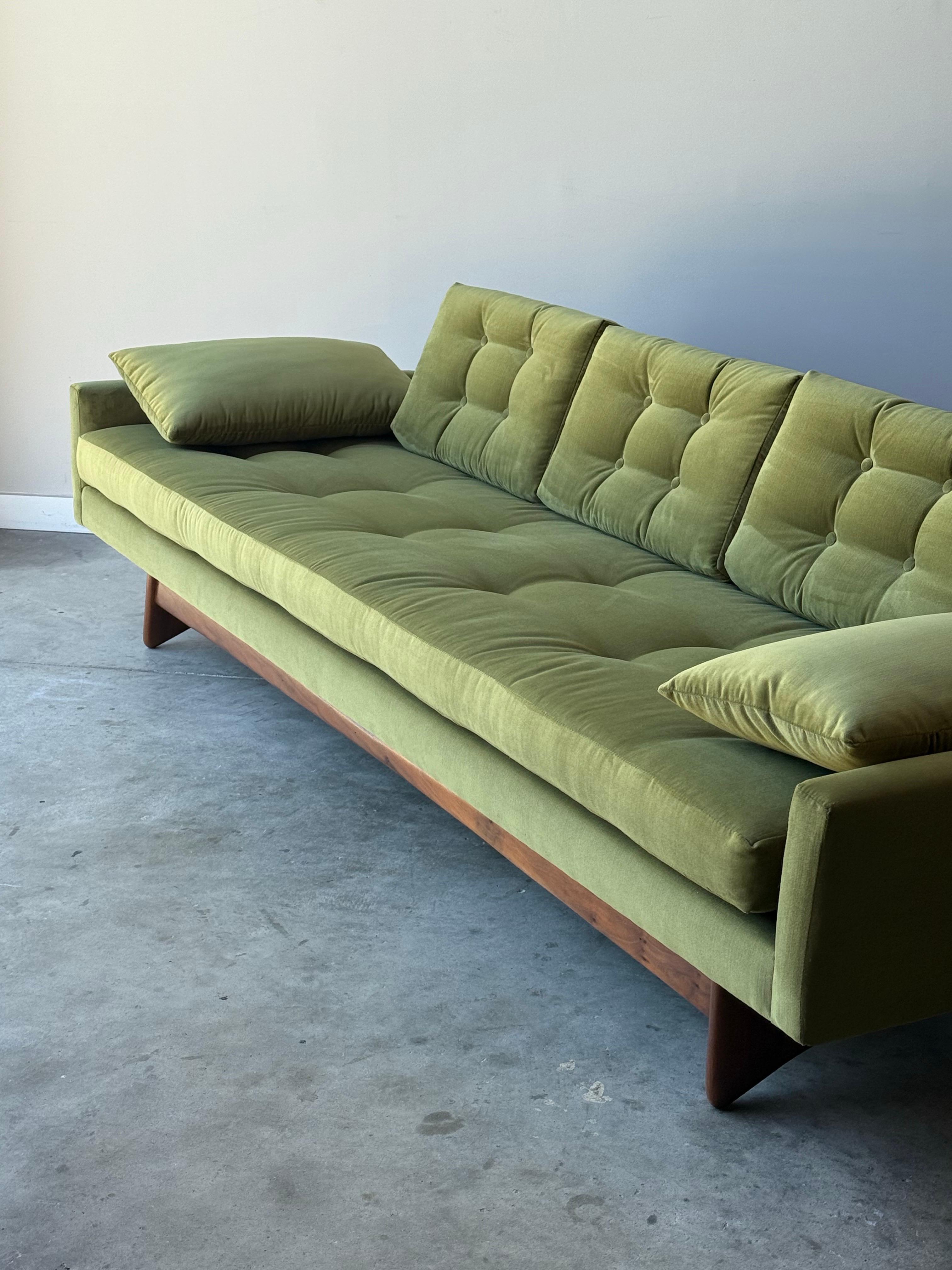 Mid-Century Adrian Pearsall for Craft Associates Model 2408-S Sofa For Sale 7