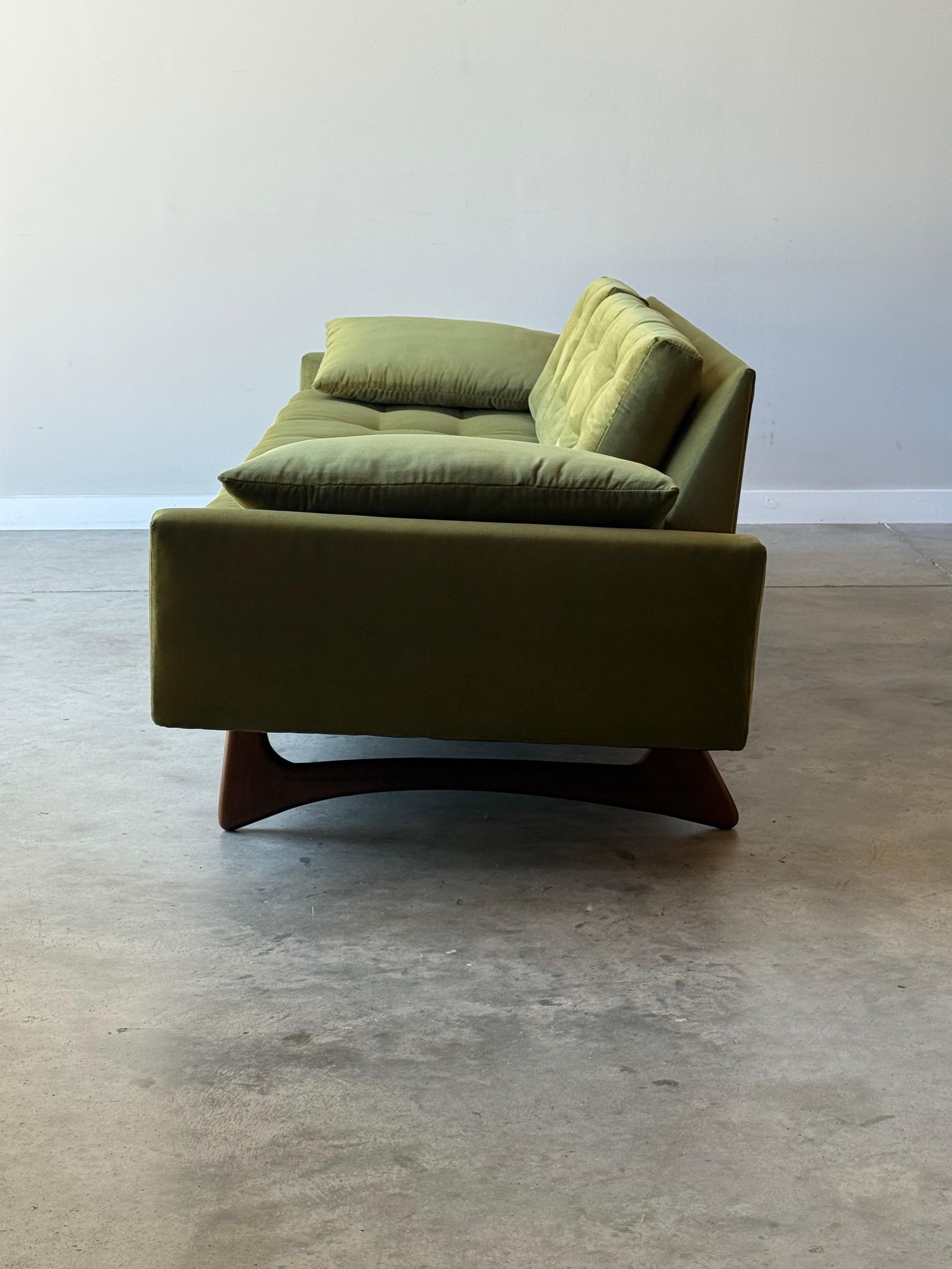 Mid-Century Modern Mid-Century Adrian Pearsall for Craft Associates Model 2408-S Sofa For Sale
