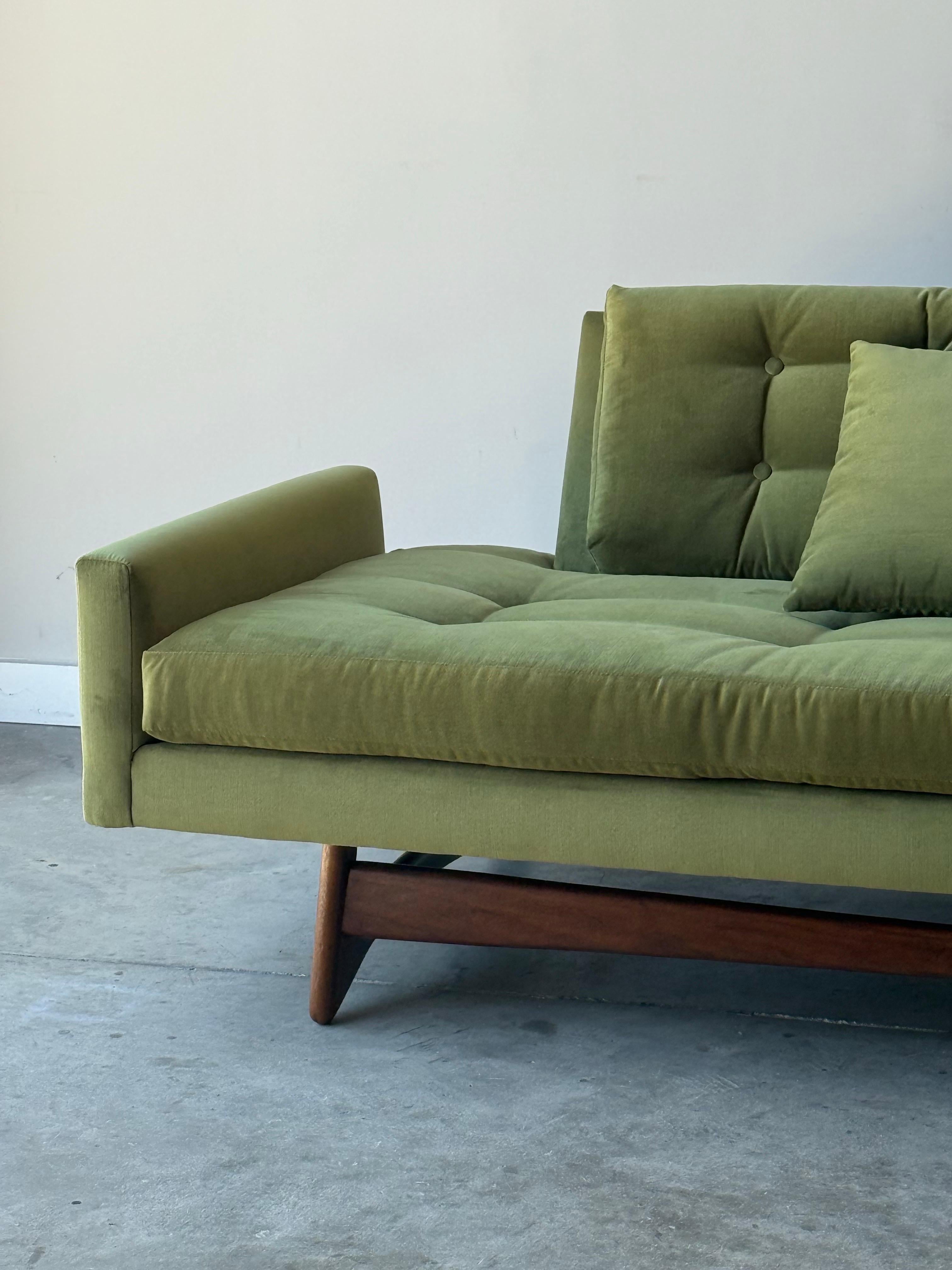 Mid-20th Century Mid-Century Adrian Pearsall for Craft Associates Model 2408-S Sofa For Sale