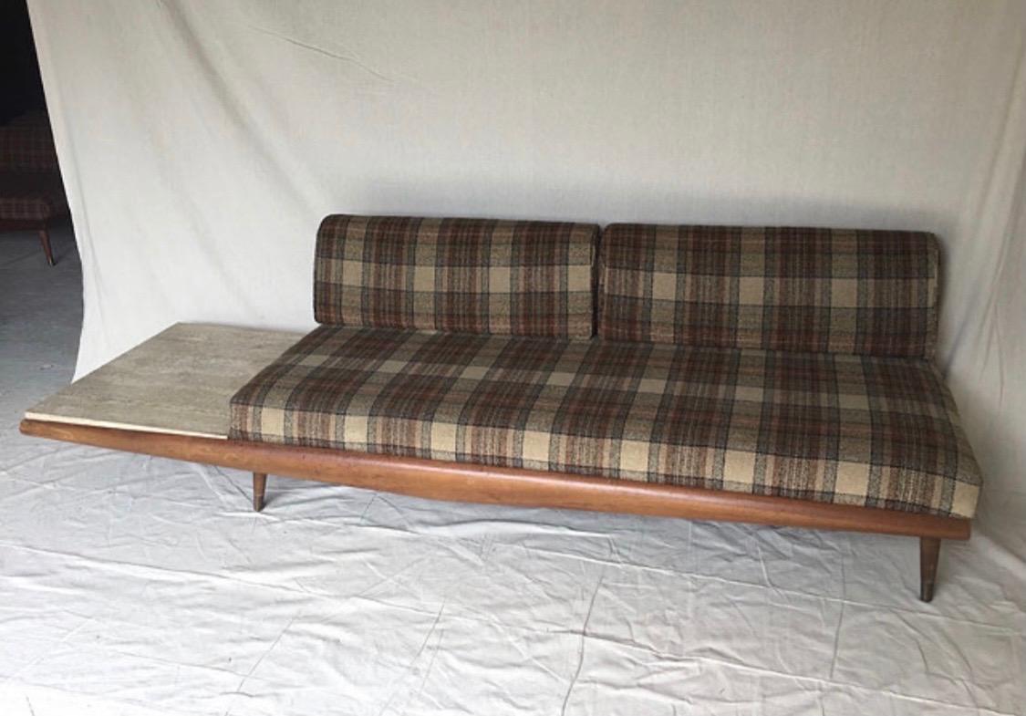 Mid-Century Modern Midcentury Adrian Pearsall for Craft Associates Sofa Daybed Model 615 For Sale