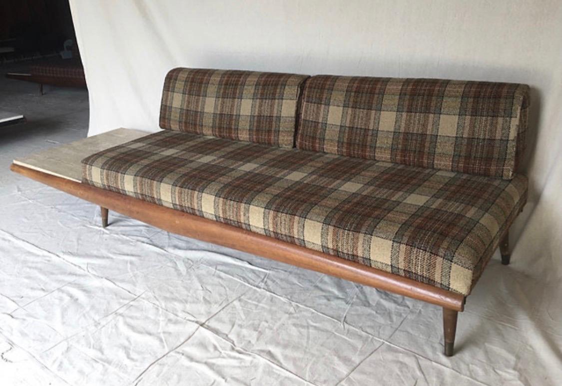 American Midcentury Adrian Pearsall for Craft Associates Sofa Daybed Model 615 For Sale