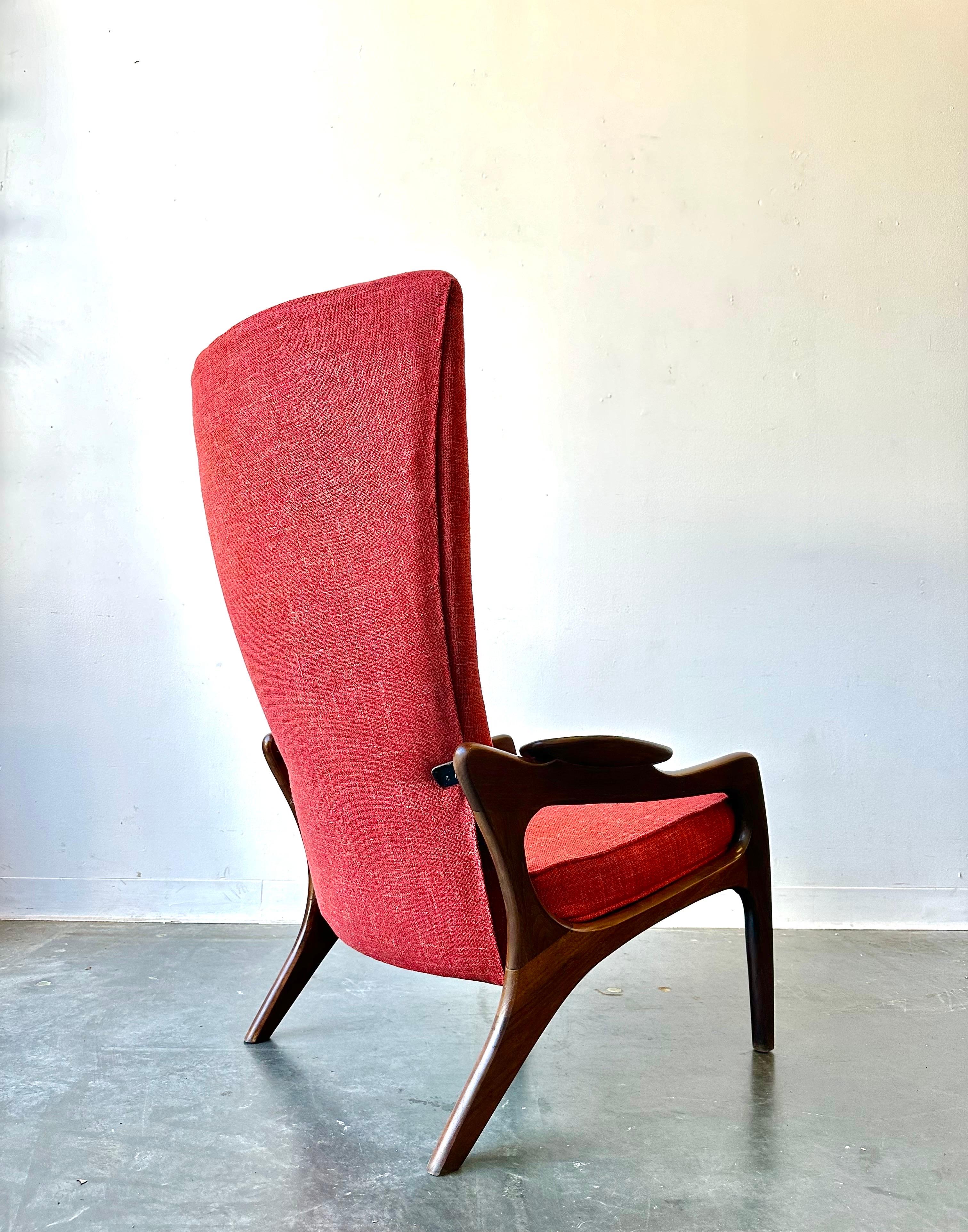 Adrian Pearsall for Craft Associates
model 2224-C chair

gorgeous recently upholstered in skill style fabric.  the frame has been freshened up and is ready to be enjoyed.