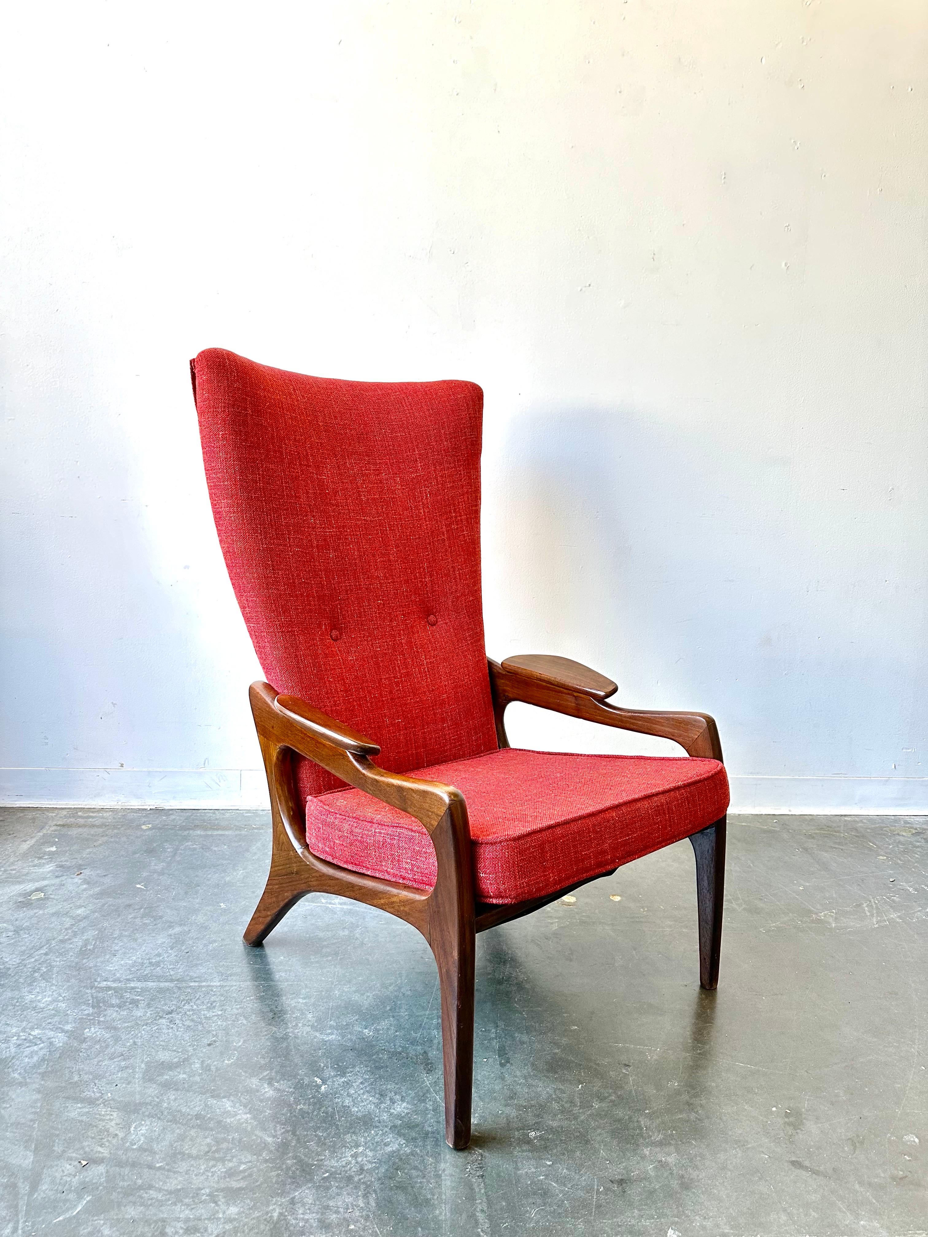 Mid-20th Century Mid Century Adrian Pearsall for Craft Associates
model 2224-C chair For Sale