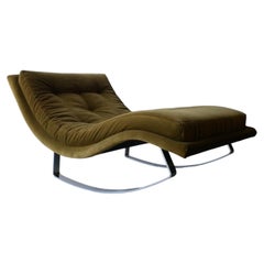 Chaise longue "Wave" di Adrian Pearsall, modello n. 1264, in stile Mid-Century