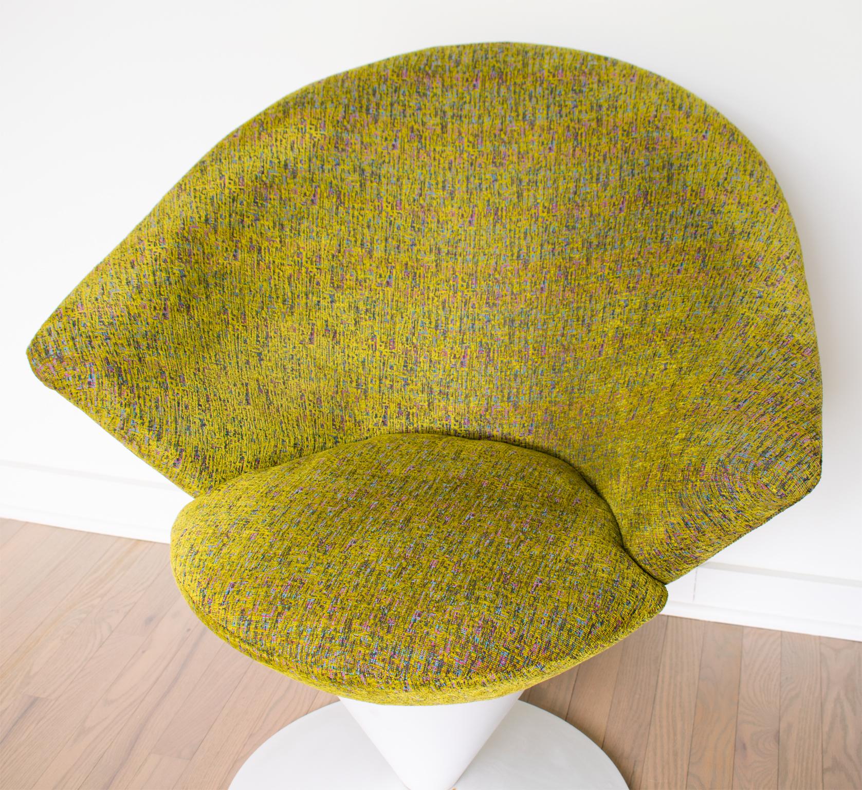 Paire de fauteuils Space Aounge pivotants du milieu du siècle, Adrian Pearsall en vente 3