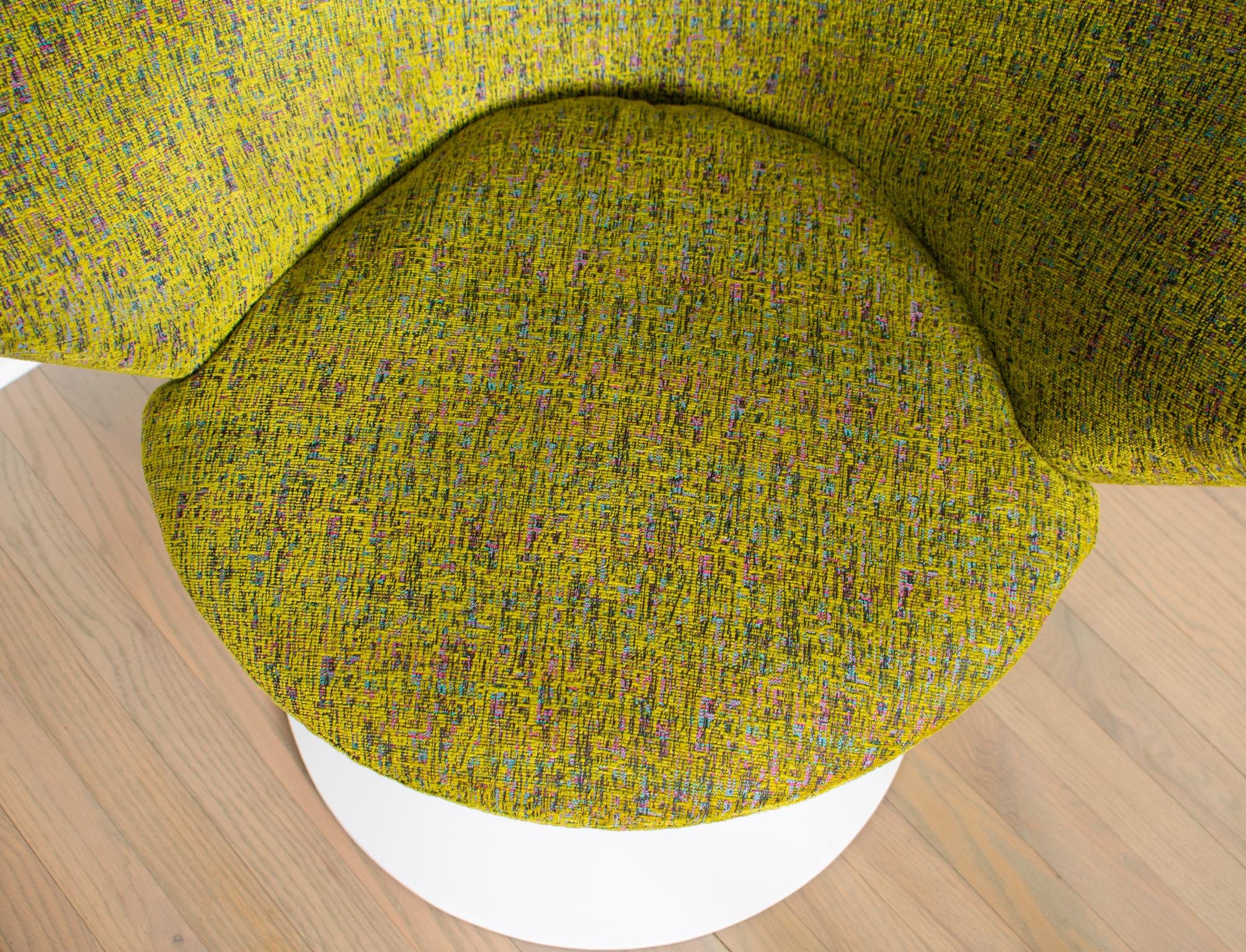 Paire de fauteuils Space Aounge pivotants du milieu du siècle, Adrian Pearsall en vente 11