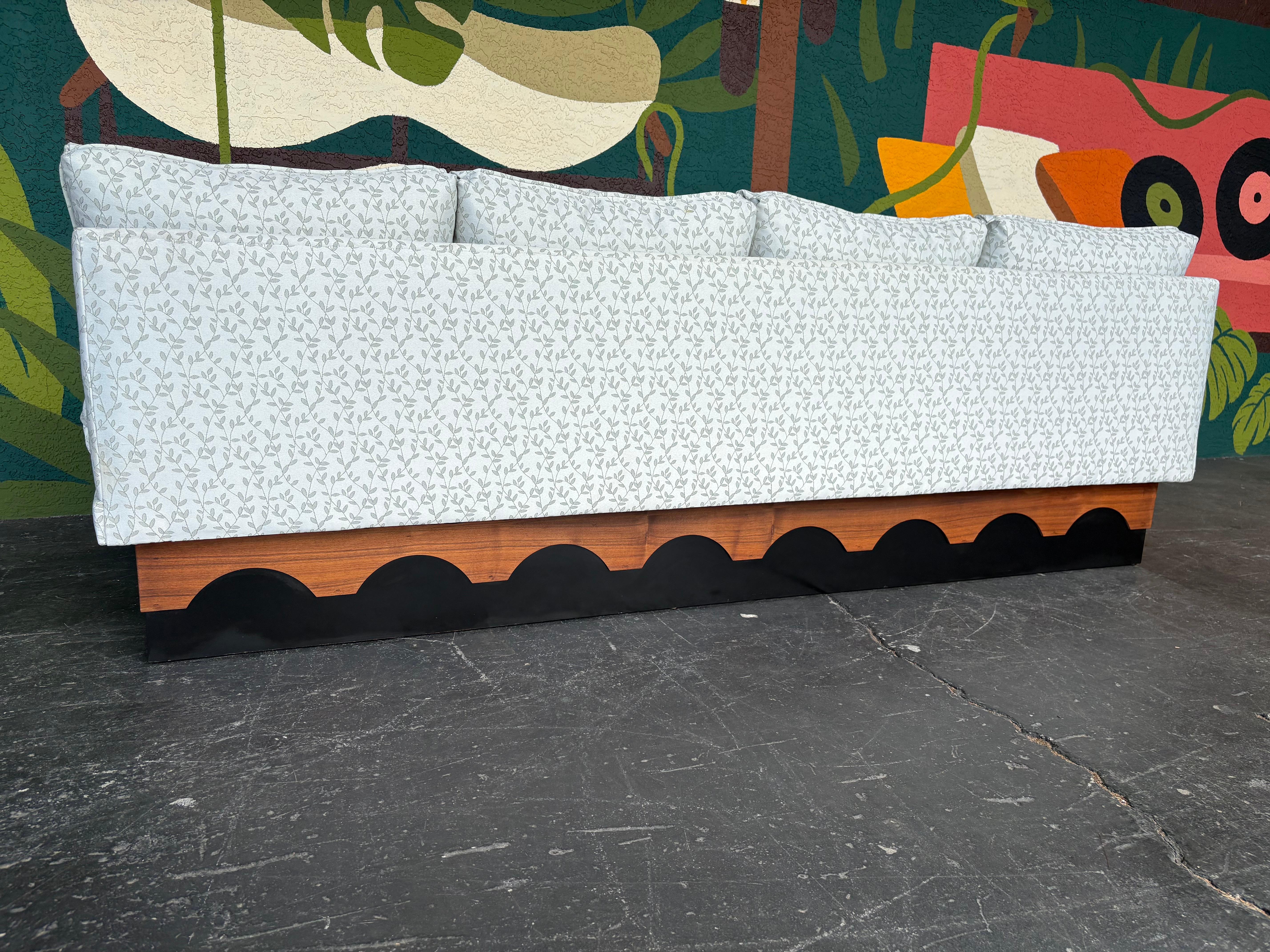 Mid Century Adrian Pearsall Style Platform Sectional Sofa 2