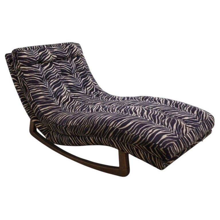 Mid-Century Adrian Pearsall Wave Rocking Lounge Chair at 1stDibs