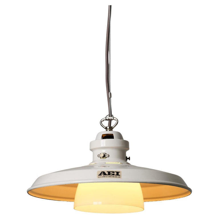Vintage AEI Pendant Light For Sale at 1stDibs