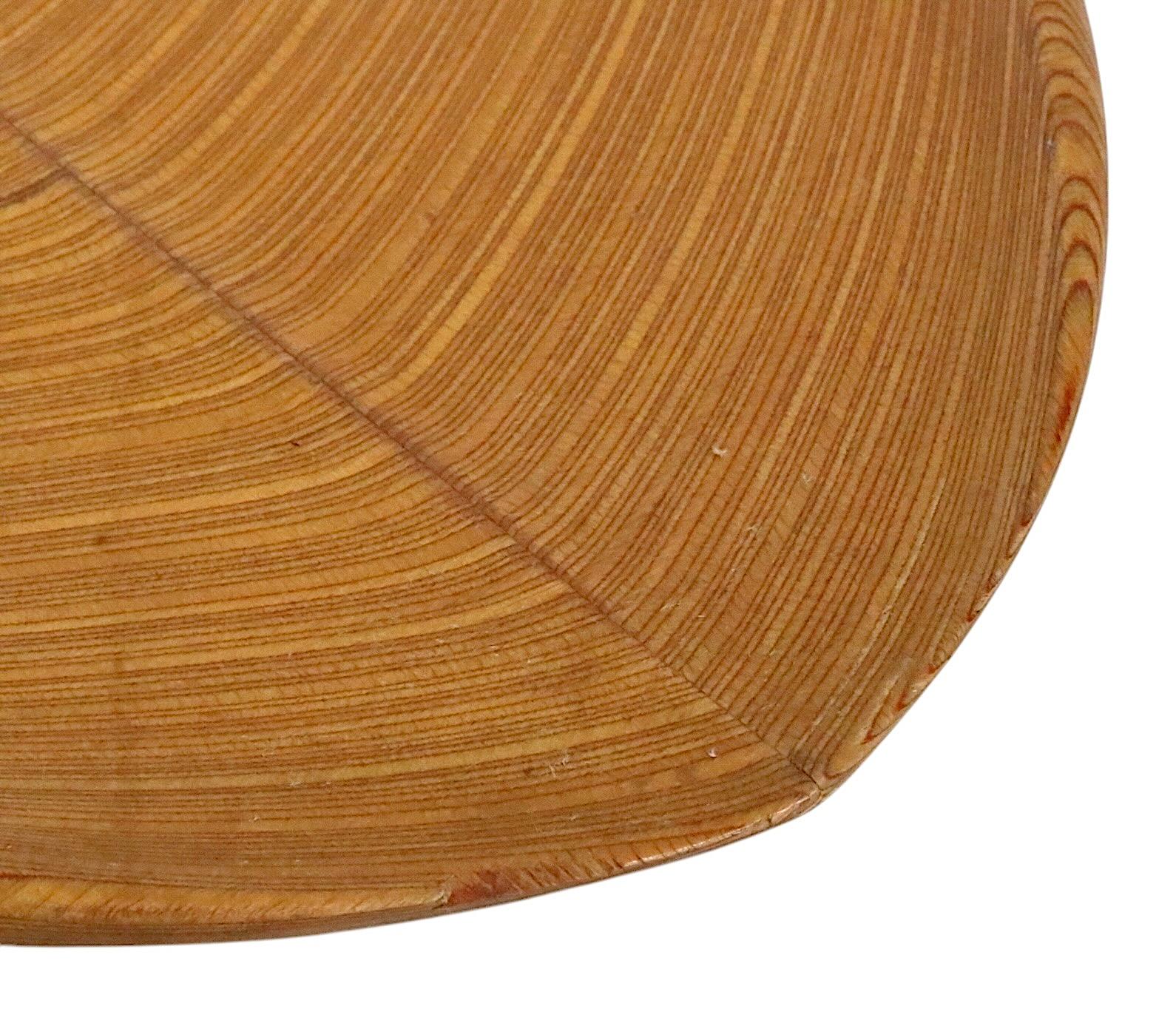 Mid Century Aeroplan Plywood Leaf Dish by Tapio Wirkkala Made in Finland c 1950s For Sale 5