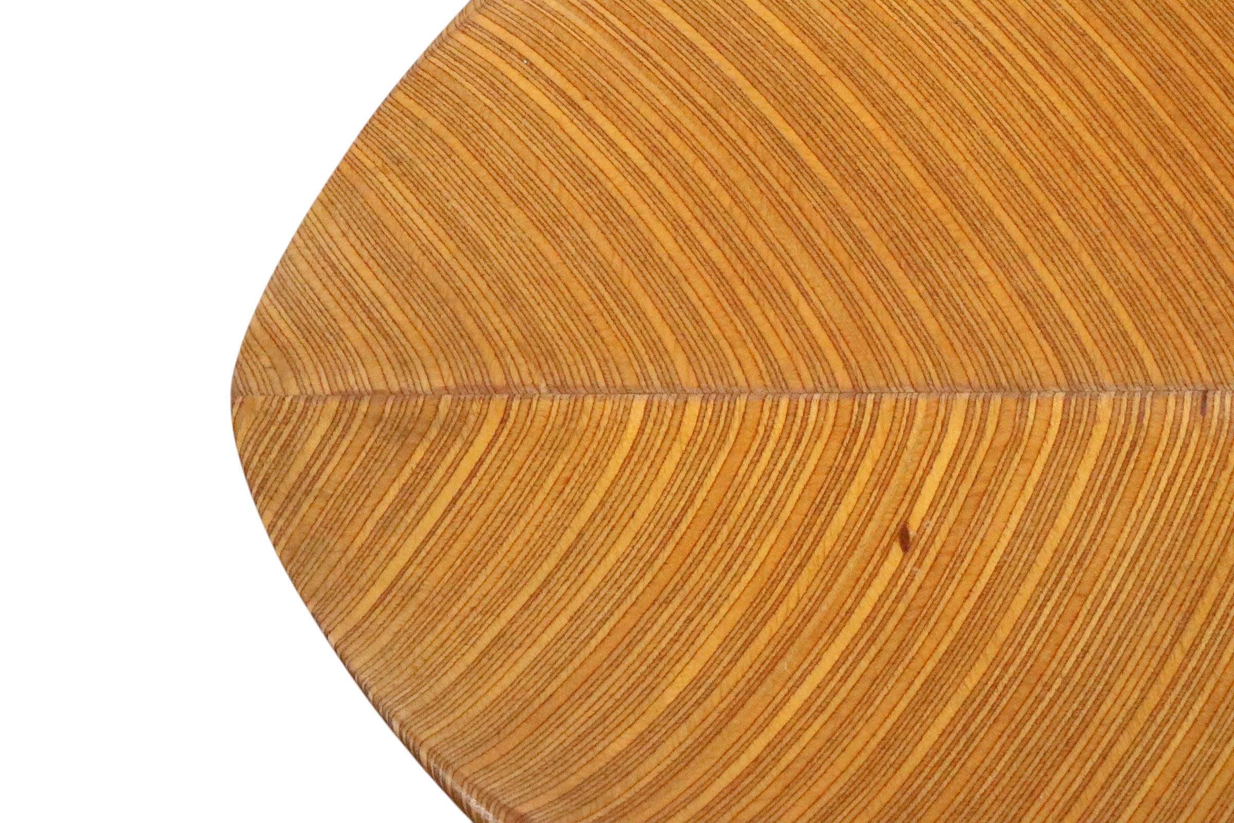 Mid Century Aeroplan Plywood Leaf Dish by Tapio Wirkkala Made in Finland c 1950s For Sale 7