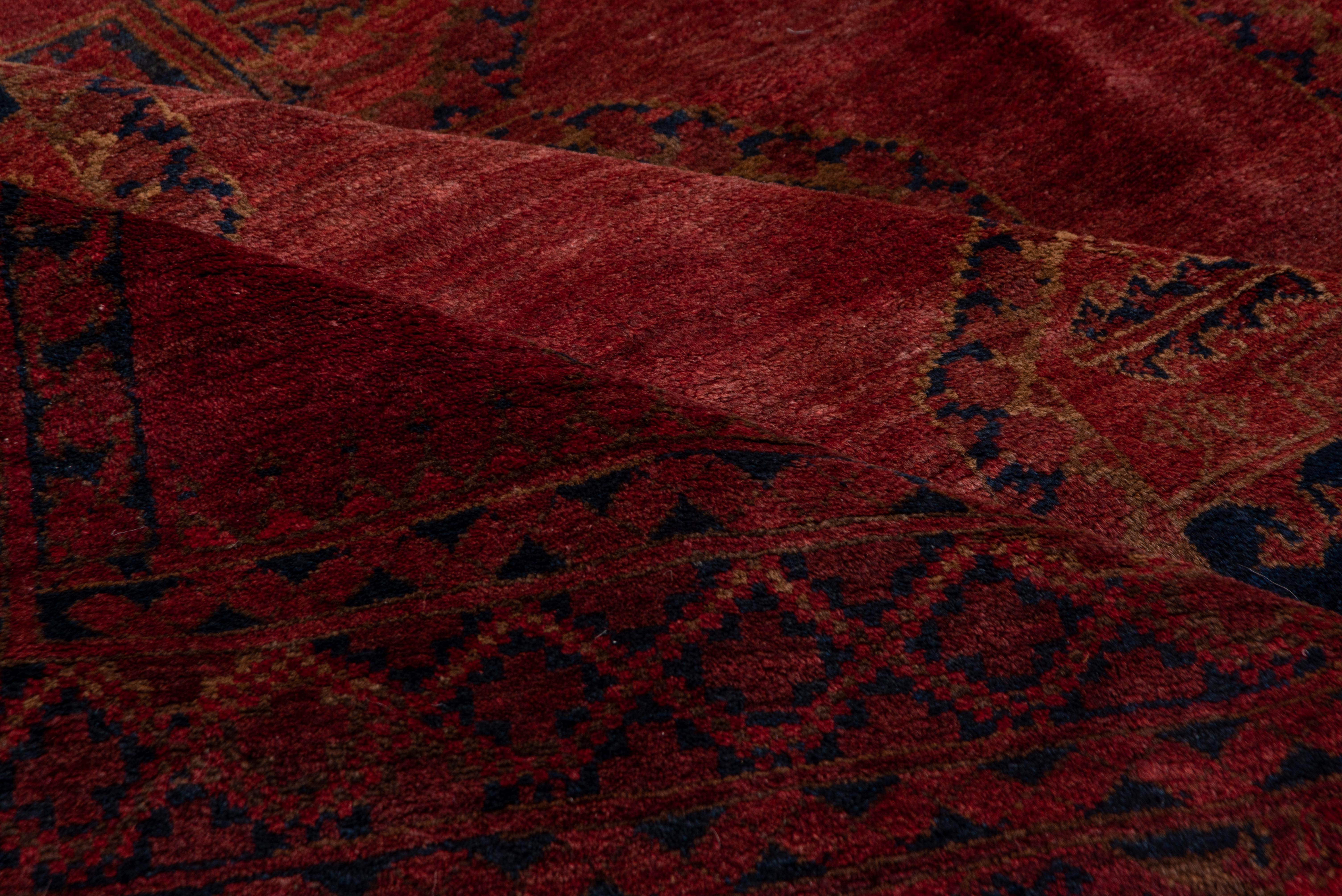 Midcentury Afghan Ersari Carpet In Good Condition In New York, NY