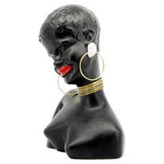 African Woman Statue, 1950s