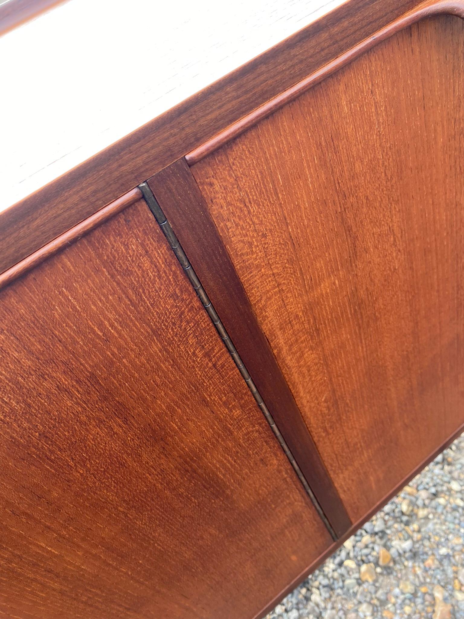 Mid Century Afromosia Teak 7.5 Ft Sideboard By Robert Heritage, Circa 1960 For Sale 2
