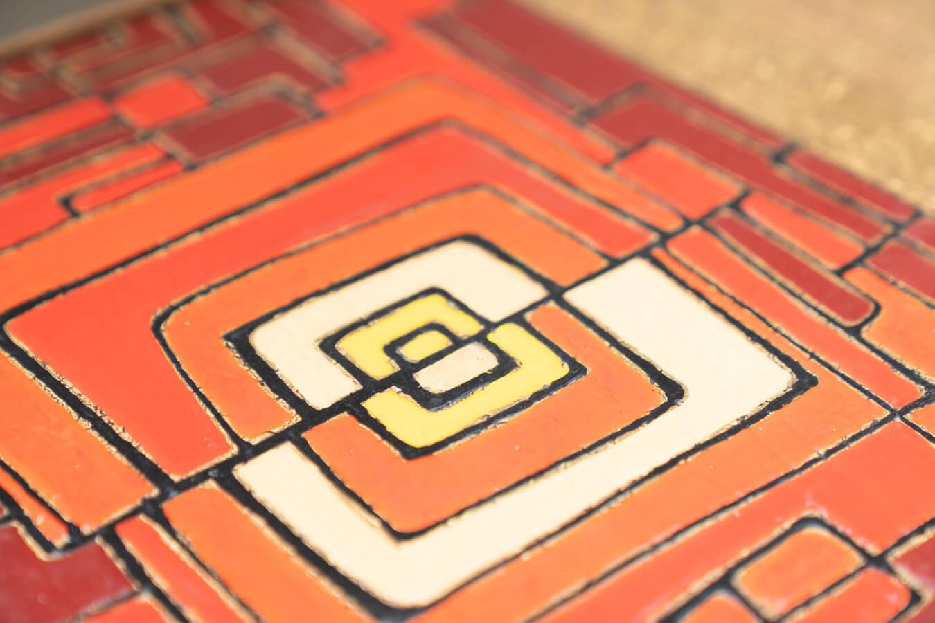 Afrormosia Couchtisch aus der Jahrhundertmitte: Ein italienisches Design-Meisterwerk aus den 1950er Jahren (Mid-20th Century) im Angebot