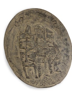 Mid-Century 'After Picasso' Brutalist Style Wall Hanging