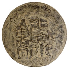 Mid-Century 'After Picasso' Brutalist Style Wall Hanging Mid-Century 'After Picasso' Brutalist Style Wall Hanging