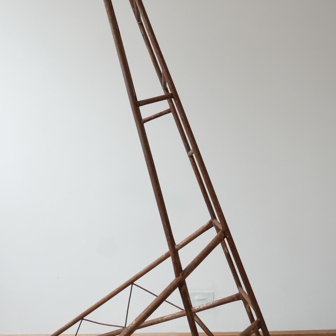 Metal Midcentury Aircraft Ladders For Sale